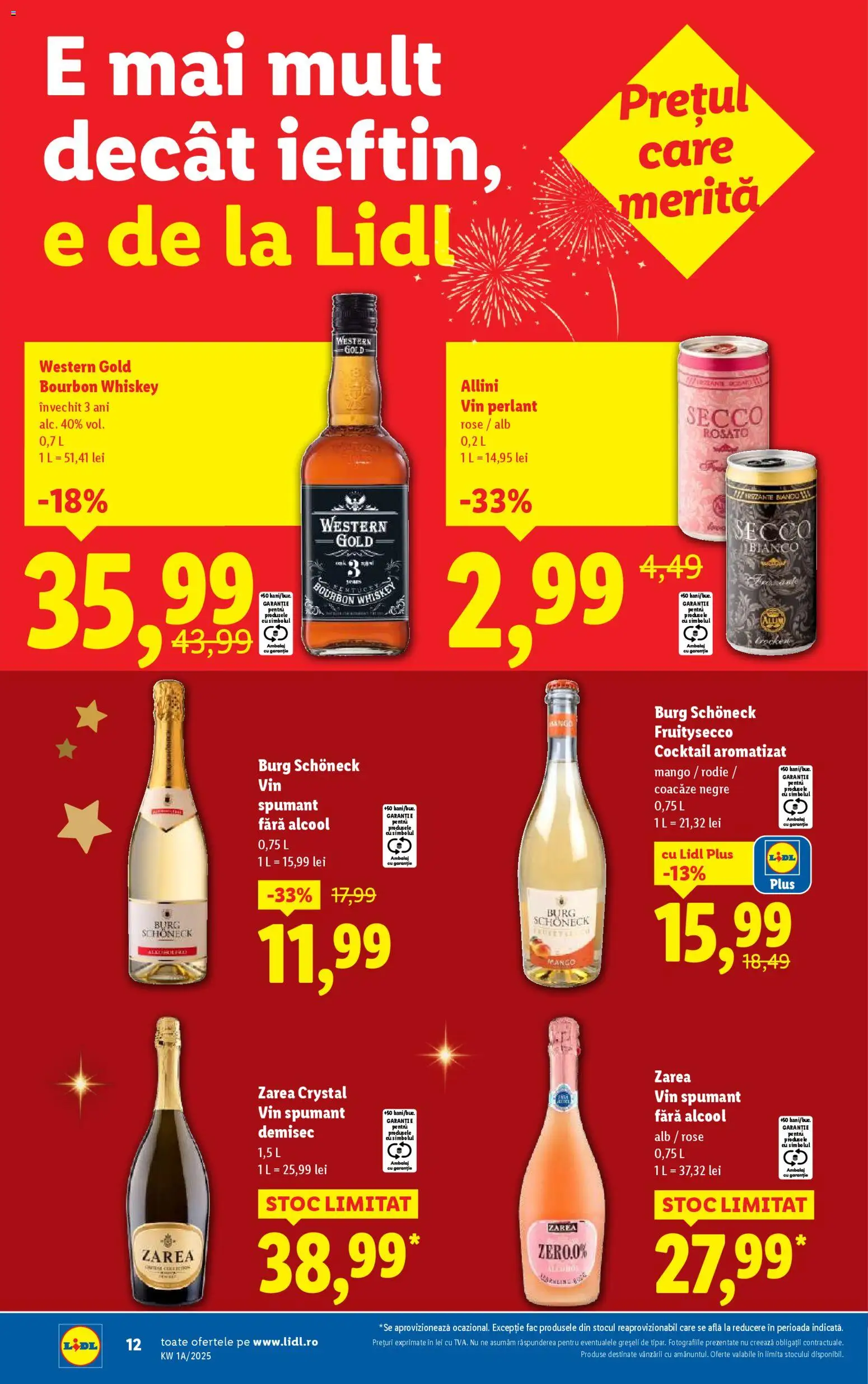 Catalog LIDL 27 - 30 Decembrie 2025 | Pagina 12 | Produse: Vin, Cocktail, Bourbon, Whiskey
