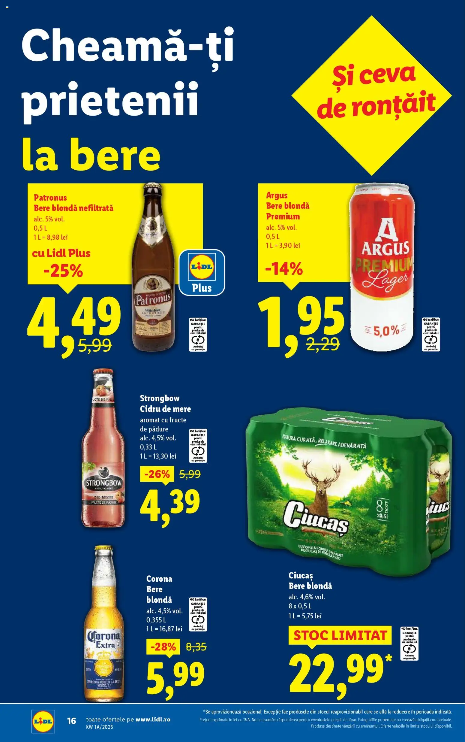 Catalog LIDL 27 - 30 Decembrie 2025 | Pagina 16 | Produse: Bere, Mere, Fructe