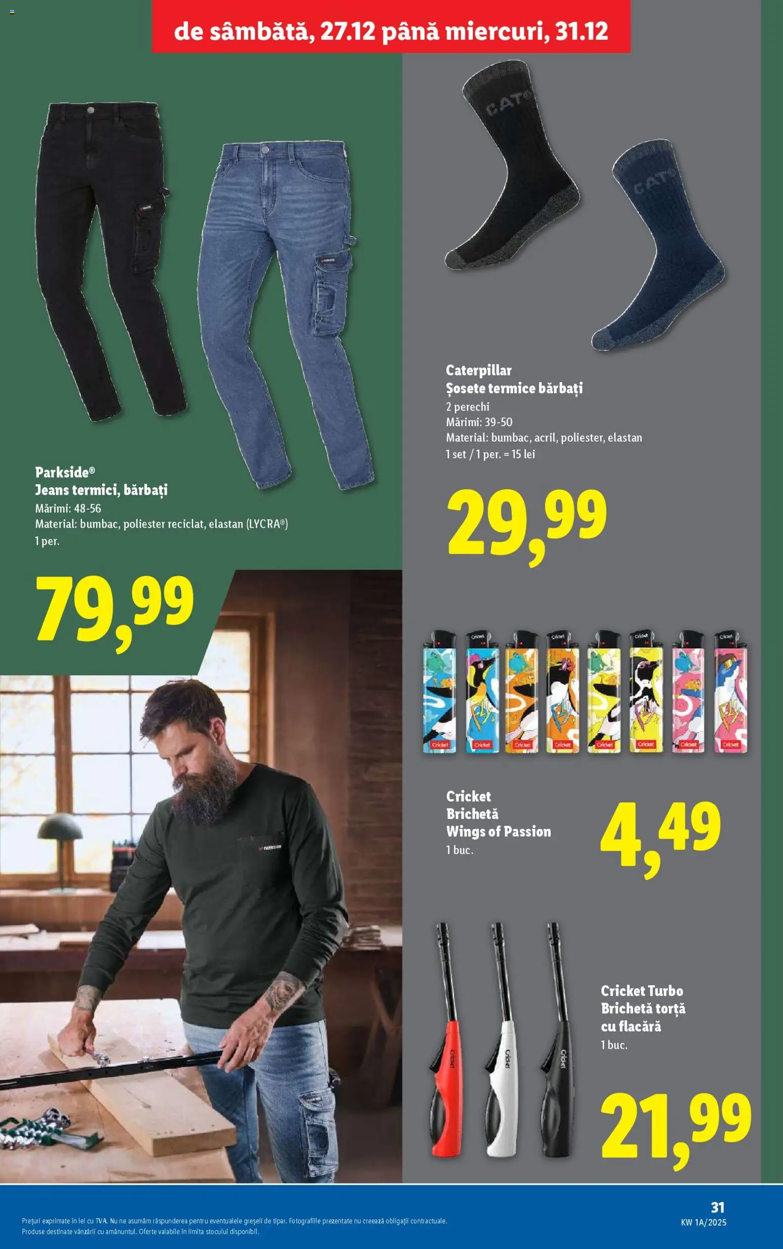 Catalog LIDL 27 - 30 Decembrie 2025 | Pagina 31 | Produse: Șosete