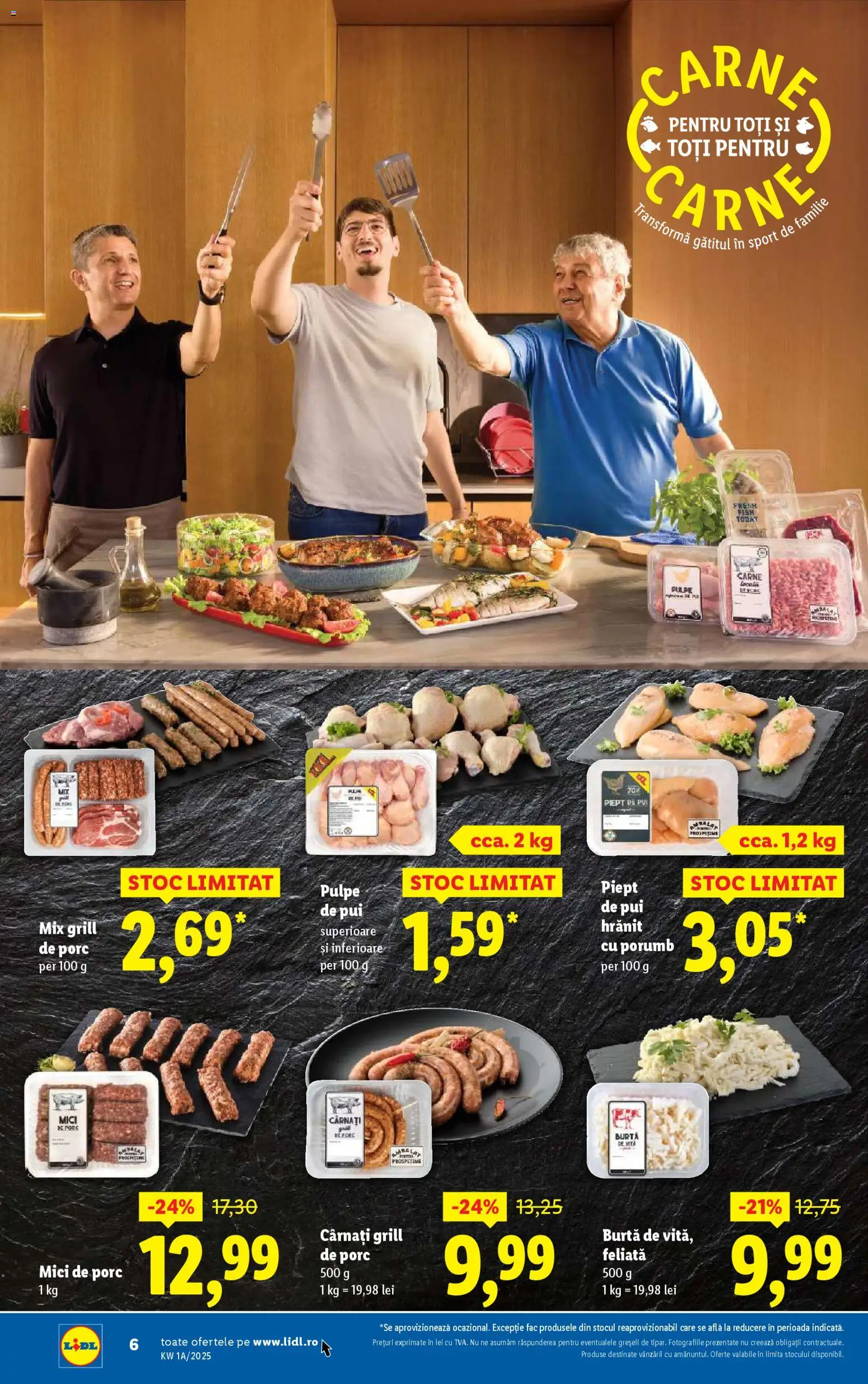 Catalog LIDL 27 - 30 Decembrie 2025 | Pagina 6 | Produse: Grill, Hacıyatmaz Kedi Oyuncağı, Porumb, Cârnați