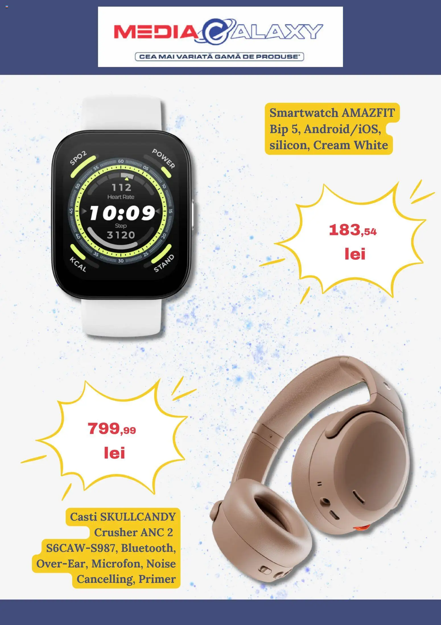 Catalog Media Galaxy 25 - 30 Decembrie 2025 | Pagina 2 | Produse: Căști, Smartwatch