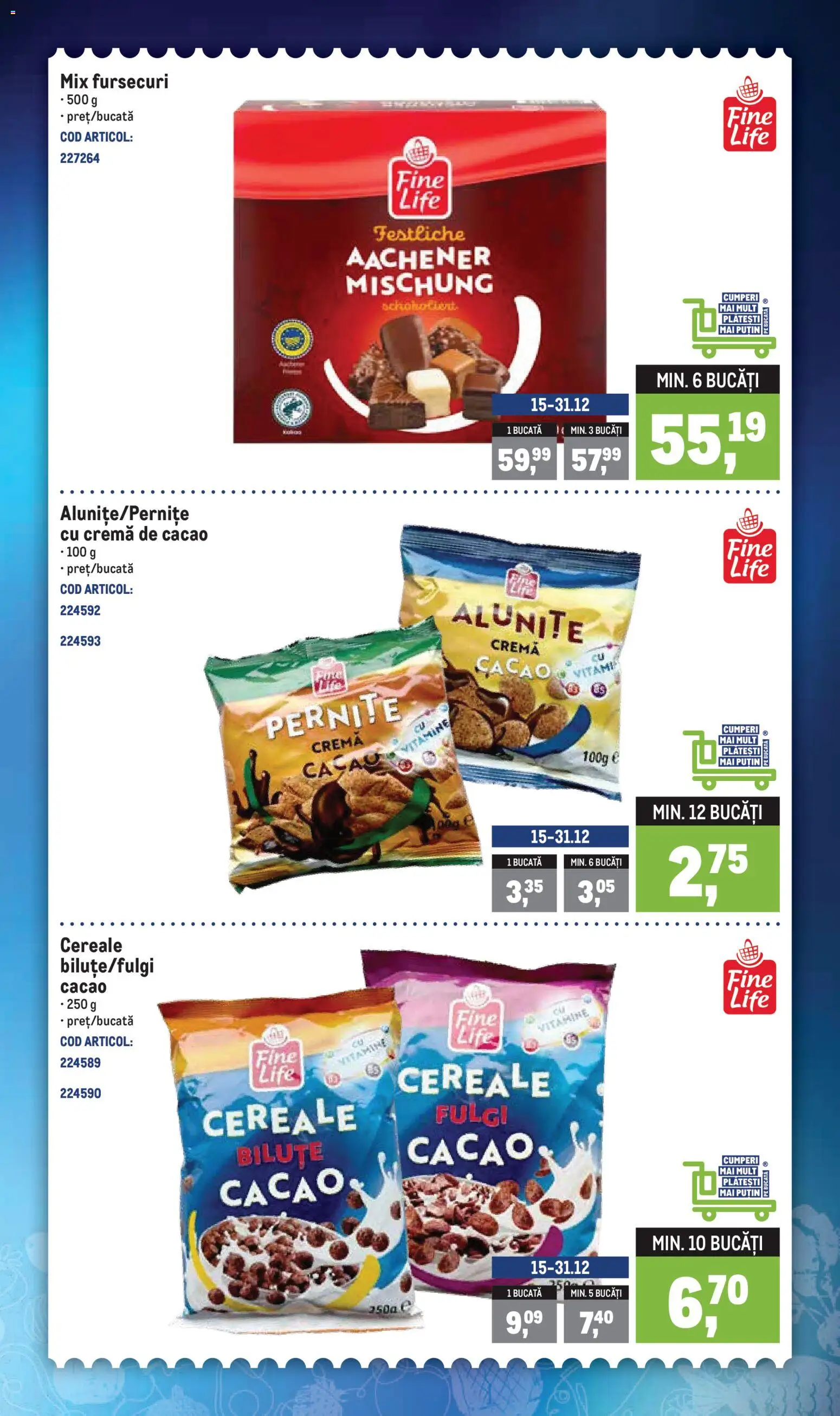 Catalog METRO 29 Decembrie 2025 - 4 Ianuarie 2026 | Pagina 6 | Produse: Cremă, Cereale, Cacao, Fulgi