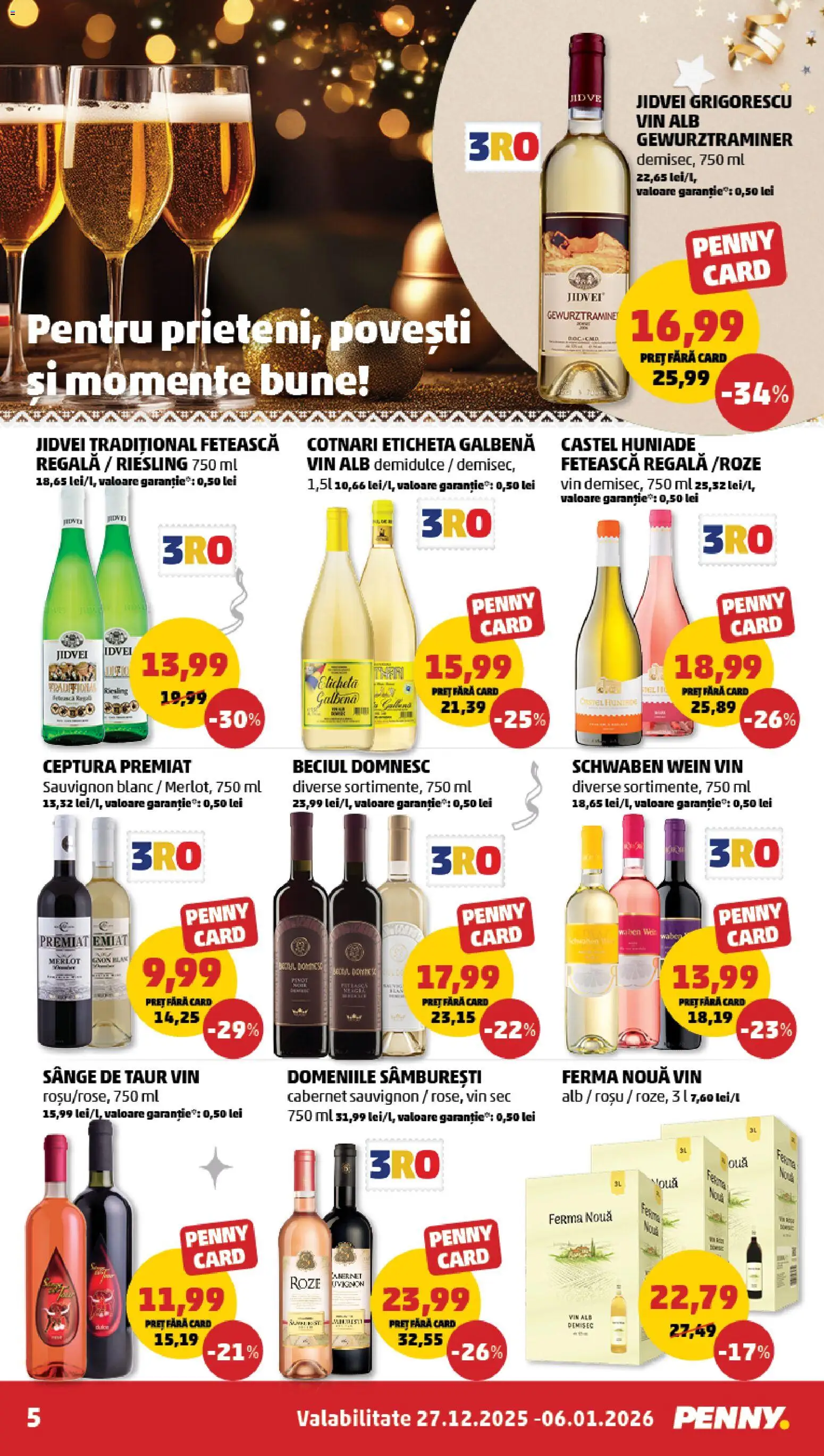 Catalog PENNY Market 27 Decembrie 2025 - 5 Ianuarie 2026 | Pagina 5 | Produse: Vin