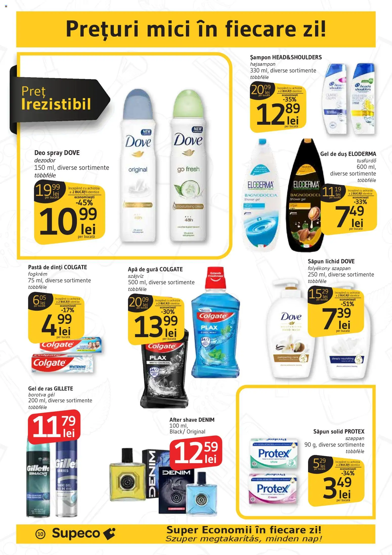 Catalog Supeco 8 - 20 Ianuarie 2026 | Pagina 10 | Produse: After shave, Gel de ras, Săpun solid, Mici