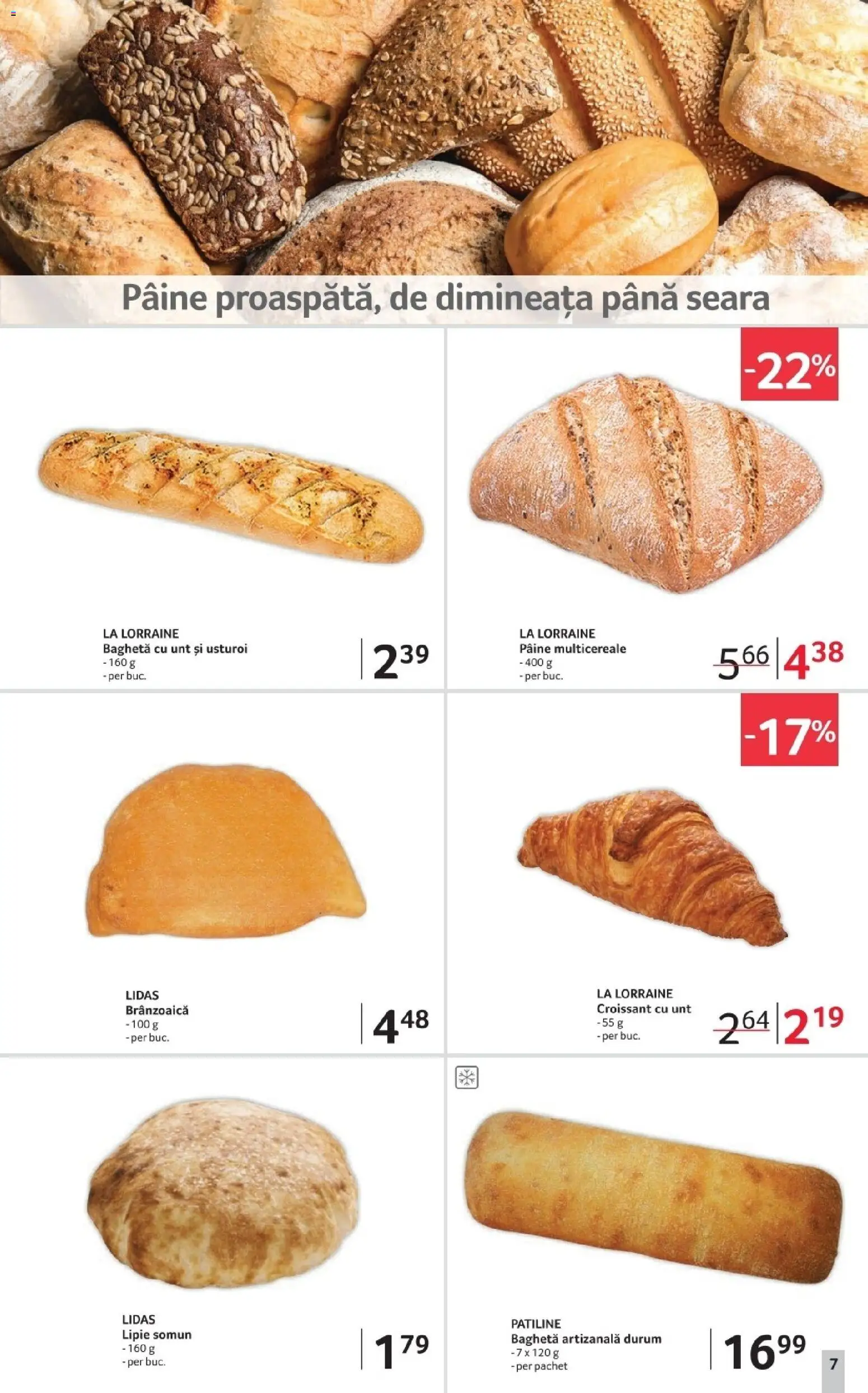 Catalog Selgros 2 - 21 Ianuarie 2026 | Pagina 7 | Produse: Unt, Pâine, Usturoi
