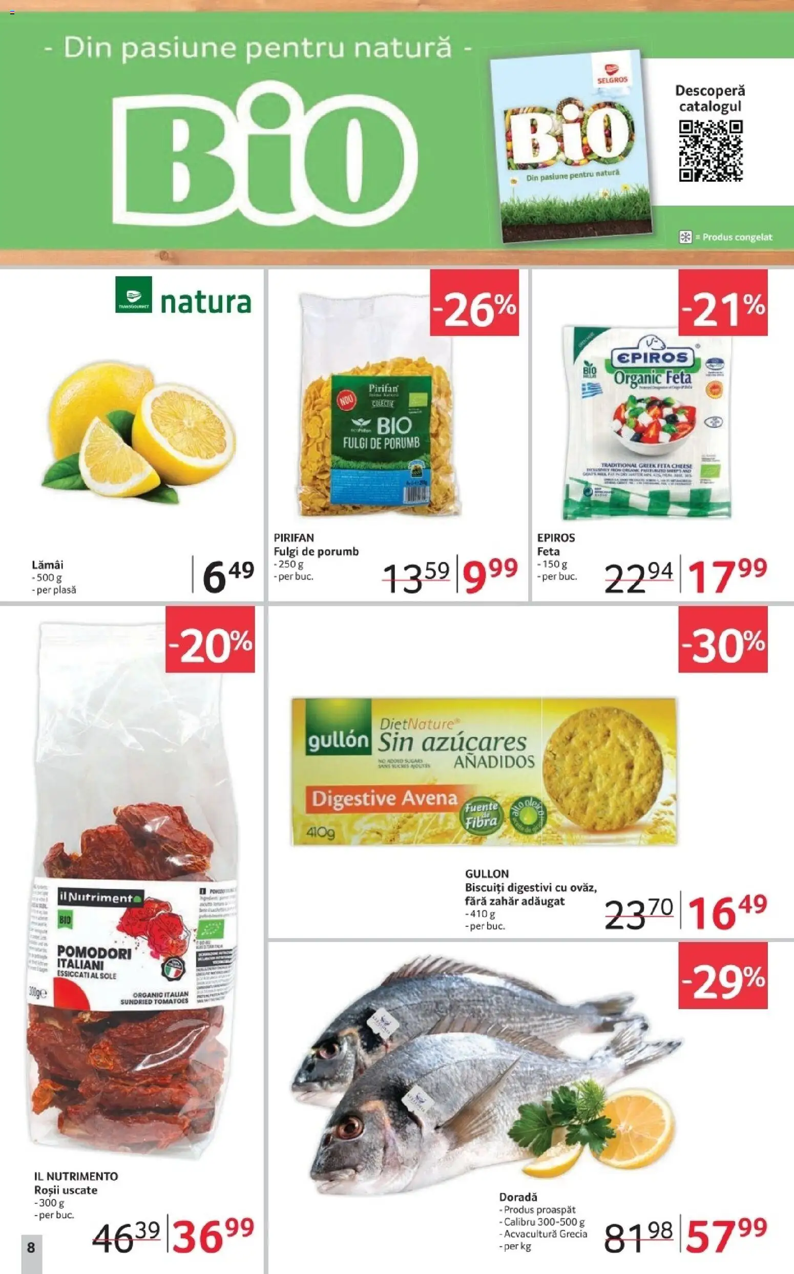 Catalog Selgros 2 - 21 Ianuarie 2026 | Pagina 8 | Produse: Roșii, Biscuiți, Fulgi, Zahăr