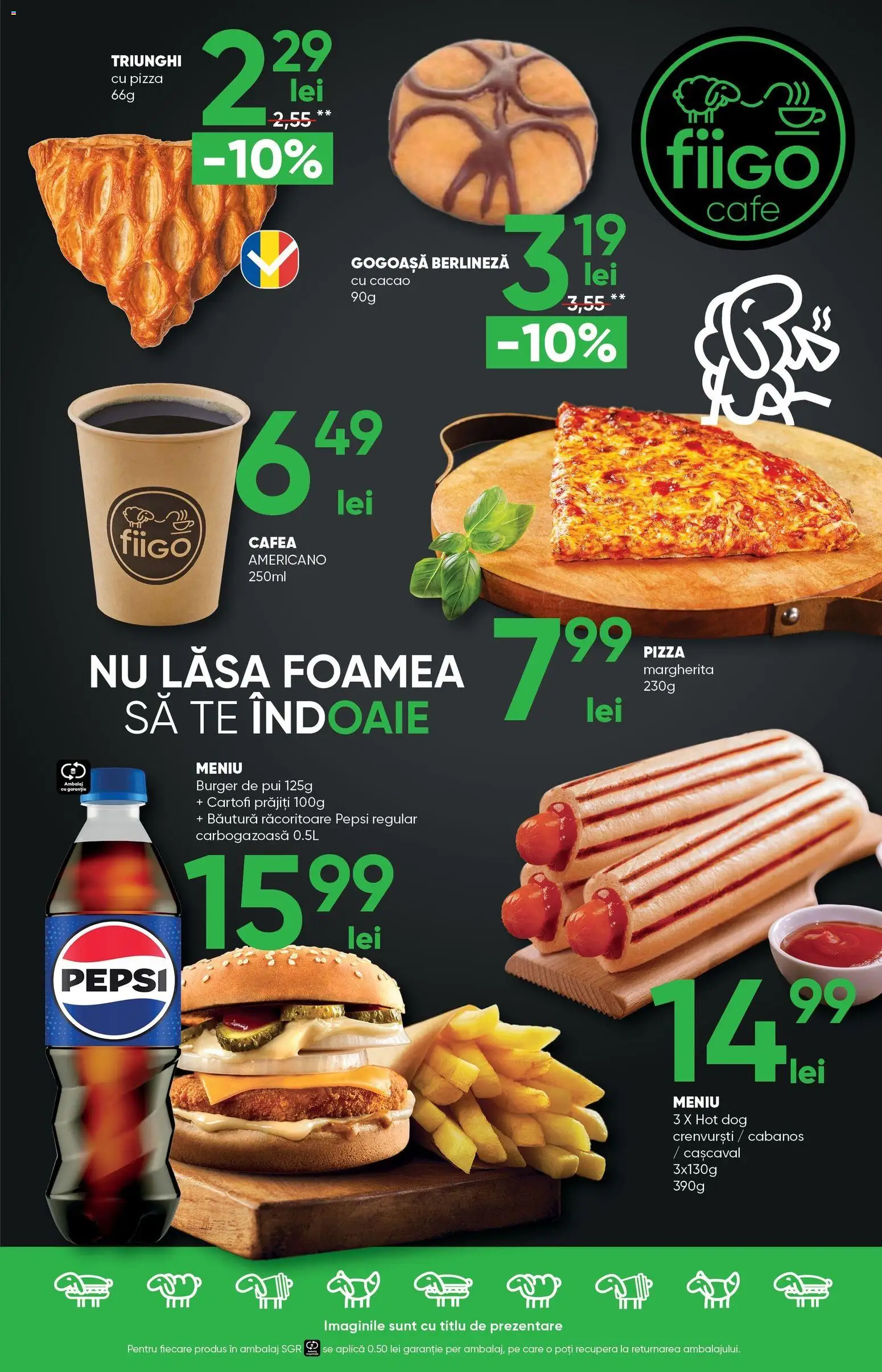 Catalog Profi 26 Decembrie 2025 - 5 Ianuarie 2026 | Pagina 5 | Produse: Hacıyatmaz Kedi Oyuncağı, Cașcaval, Crenvurști, Pizza