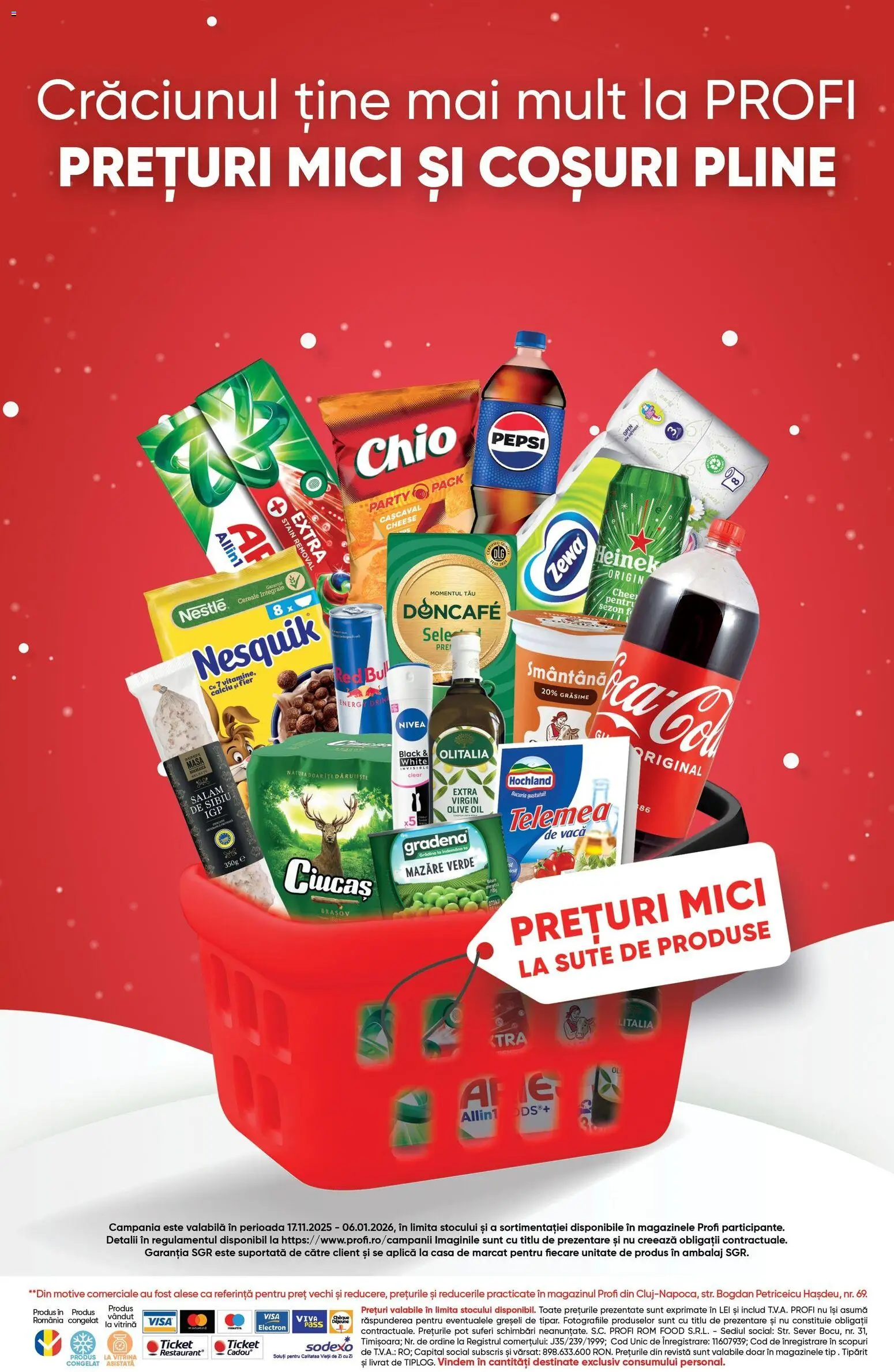 Catalog Profi 26 Decembrie 2025 - 5 Ianuarie 2026 | Pagina 7 | Produse: Mazăre, Vitrină, Mici, Salam