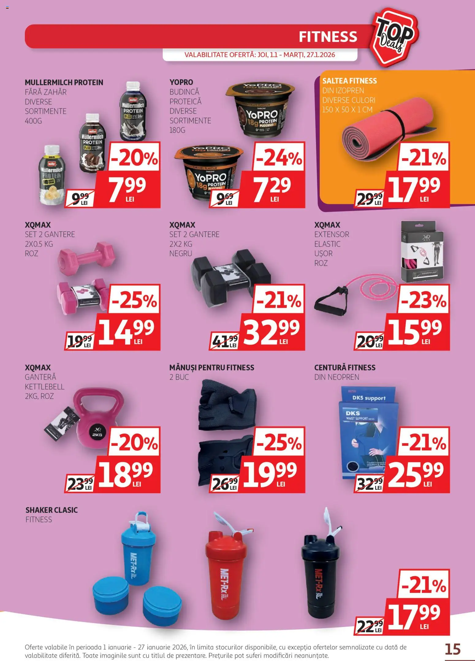 Catalog Auchan 1 - 26 Ianuarie 2026 | Pagina 15 | Produse: Mănuși, Saltea, Zahăr