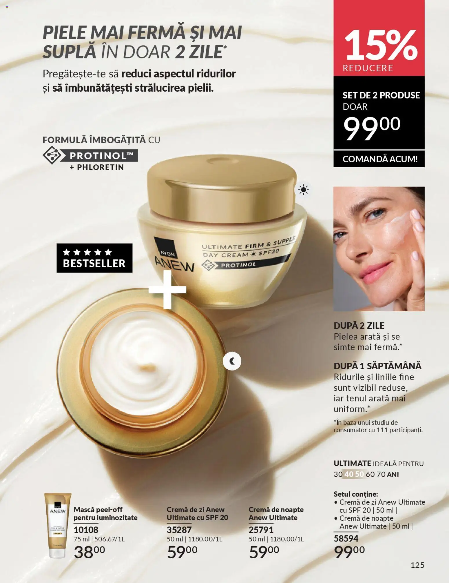 Catalog Avon 1 - 30 Ianuarie 2026 | Pagina 127 | Produse: Cremă de zi, Cremă de noapte, Cremă
