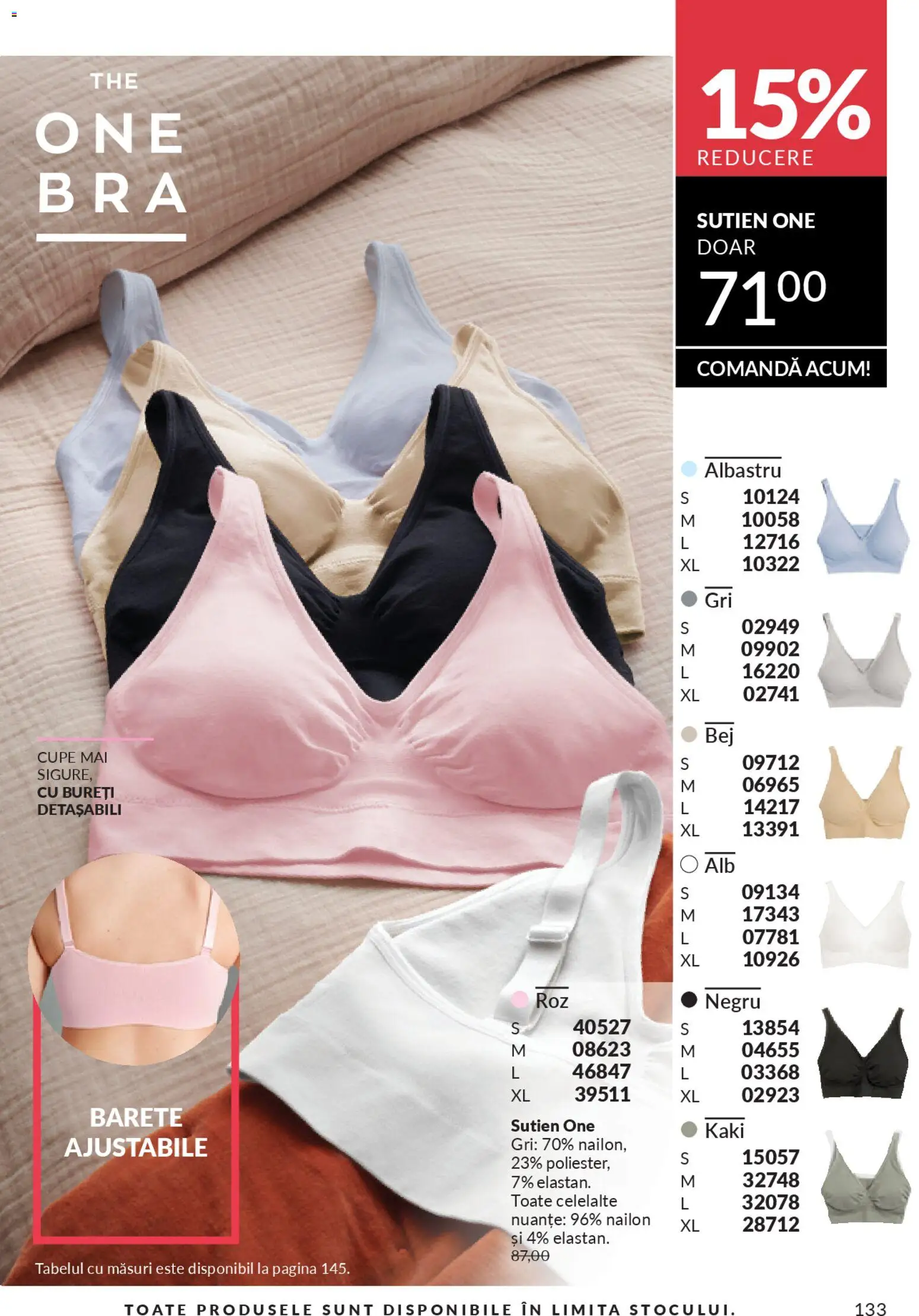 Catalog Avon 1 - 30 Ianuarie 2026 | Pagina 135 | Produse: Kaki, Sutien