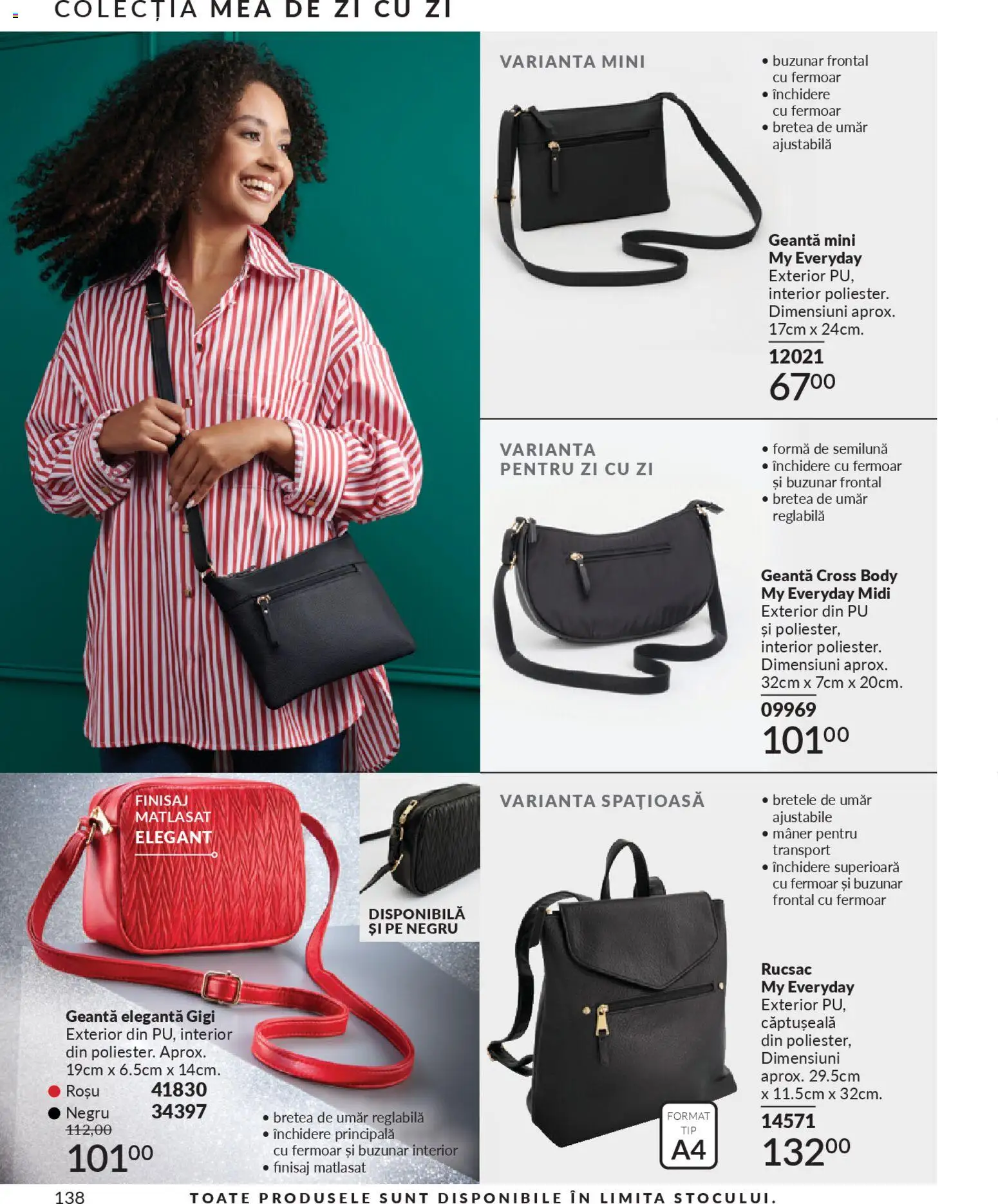 Catalog Avon 1 - 30 Ianuarie 2026 | Pagina 140 | Produse: Geantă, Body, Mâner, Rucsac