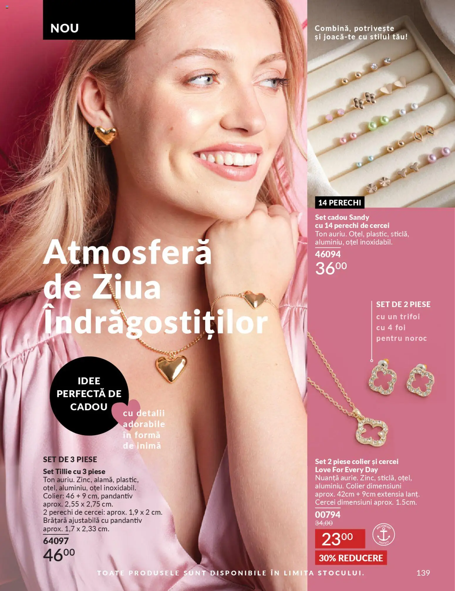 Catalog Avon 1 - 30 Ianuarie 2026 | Pagina 141 | Produse: Cercei, Colier, Brățară