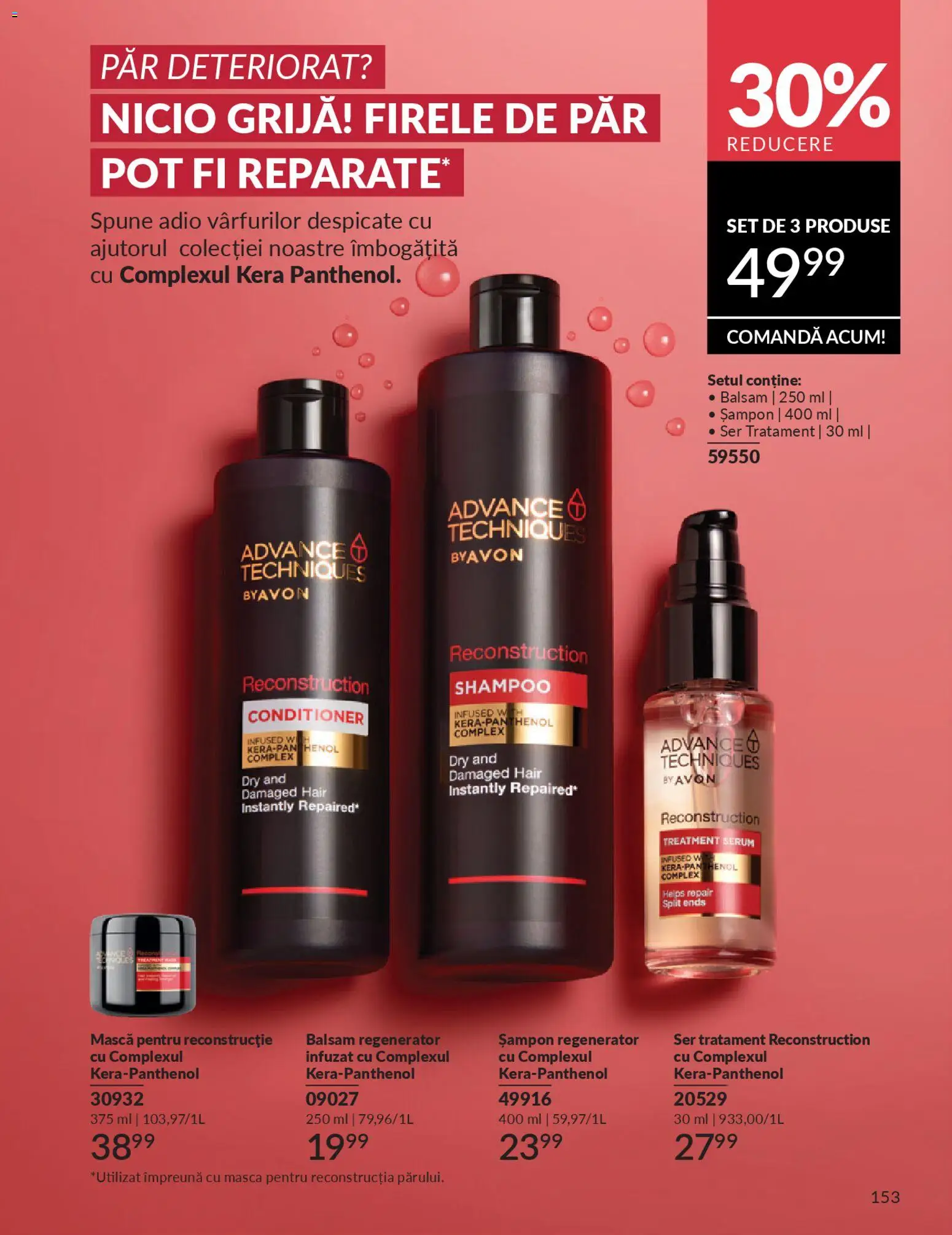 Catalog Avon 1 - 30 Ianuarie 2026 | Pagina 155 | Produse: Serum, Șampon, Balsam