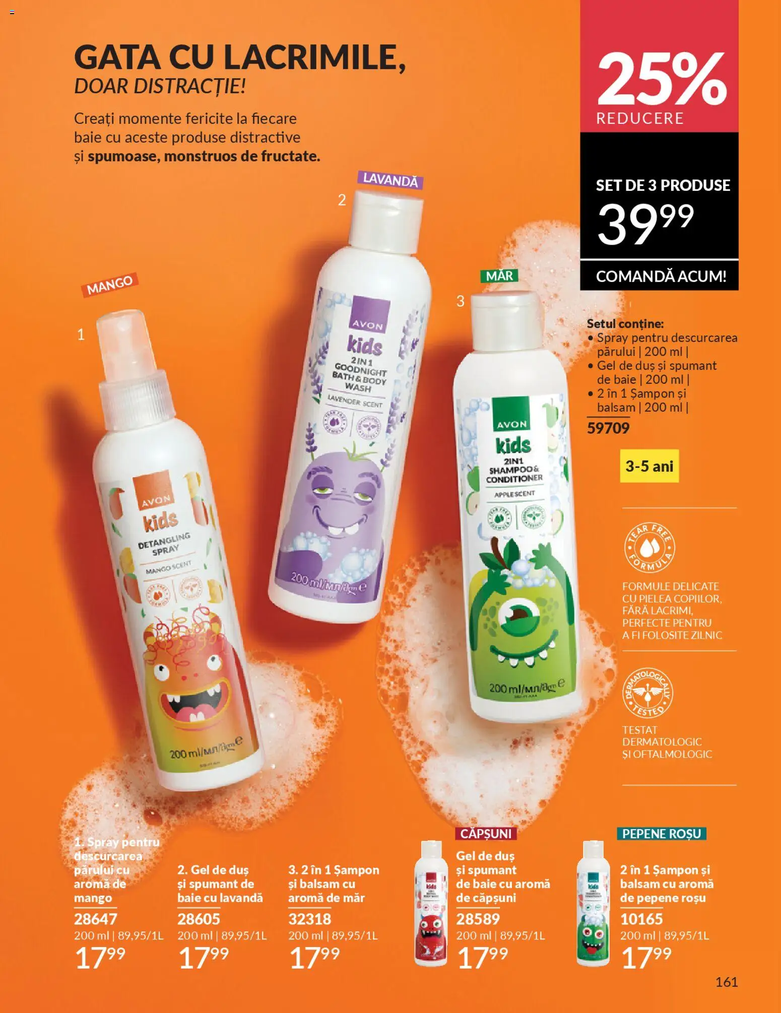 Catalog Avon 1 - 30 Ianuarie 2026 | Pagina 163 | Produse: Body, Balsam, Gel de duș, Căpșuni