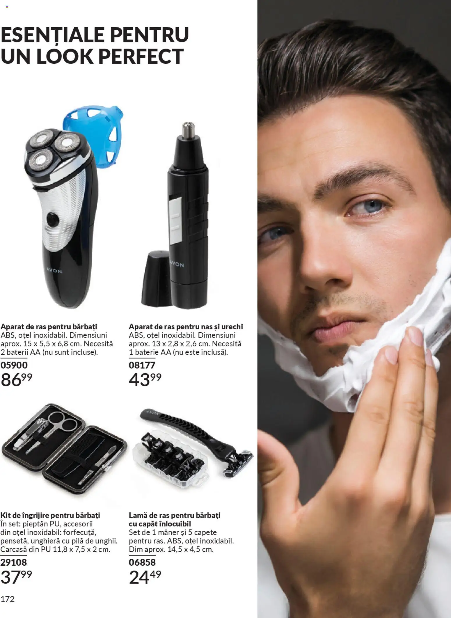 Catalog Avon 1 - 30 Ianuarie 2026 | Pagina 174 | Produse: Trimmer, Carcasă, Aparat De Ras, Mâner
