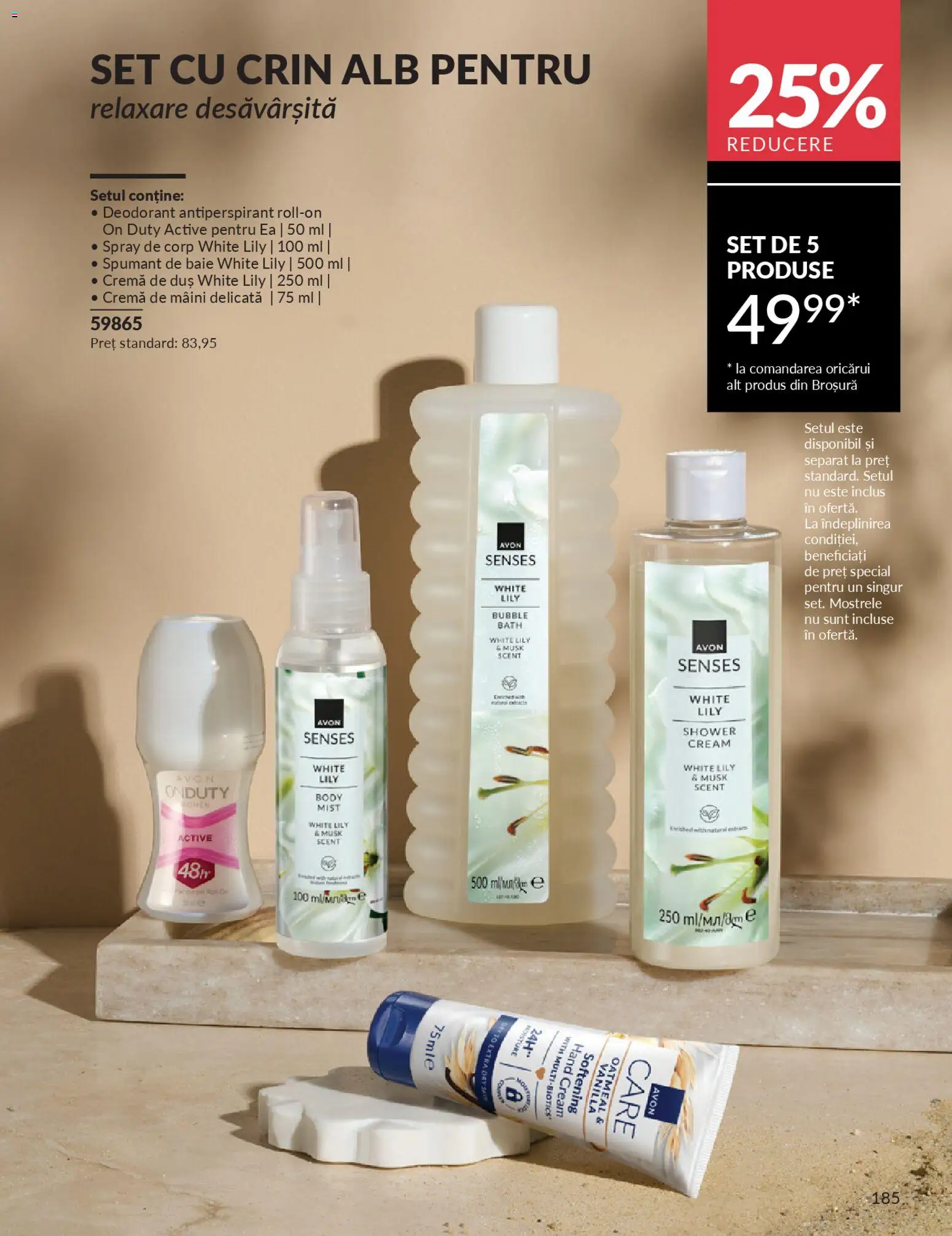Catalog Avon 1 - 30 Ianuarie 2026 | Pagina 187 | Produse: Cremă, Cremă de mâini, Deodorant, Antiperspirant