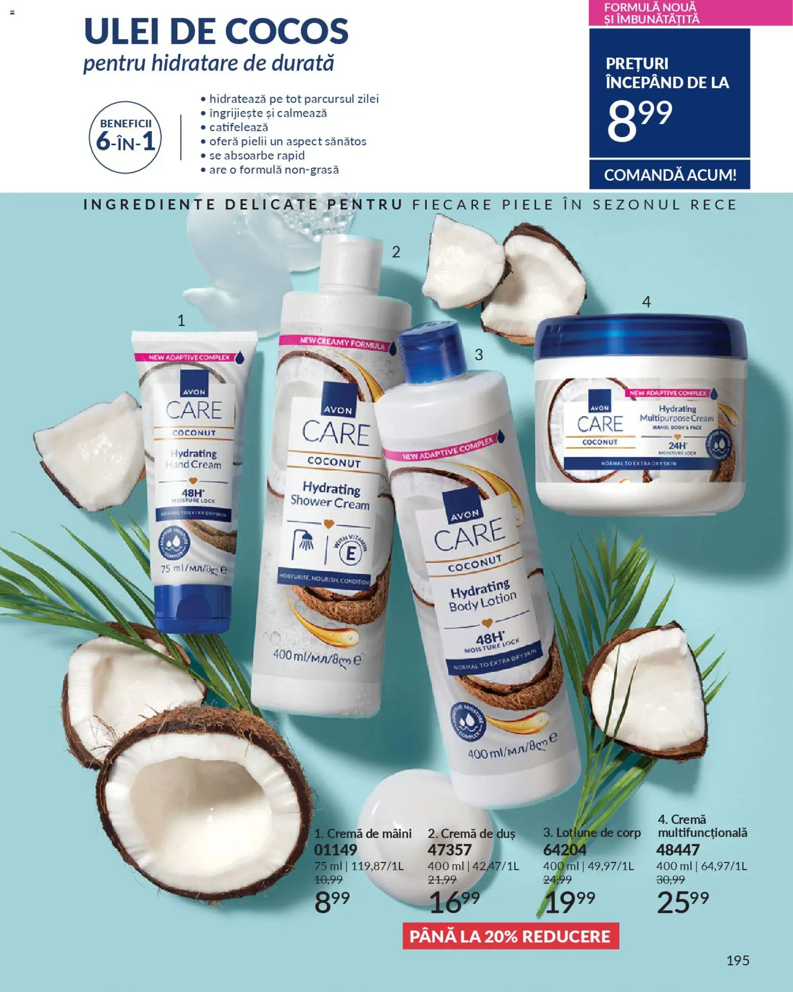 Catalog Avon 1 - 30 Ianuarie 2026 | Pagina 197 | Produse: Body, Duș, Ulei, Cremă de mâini