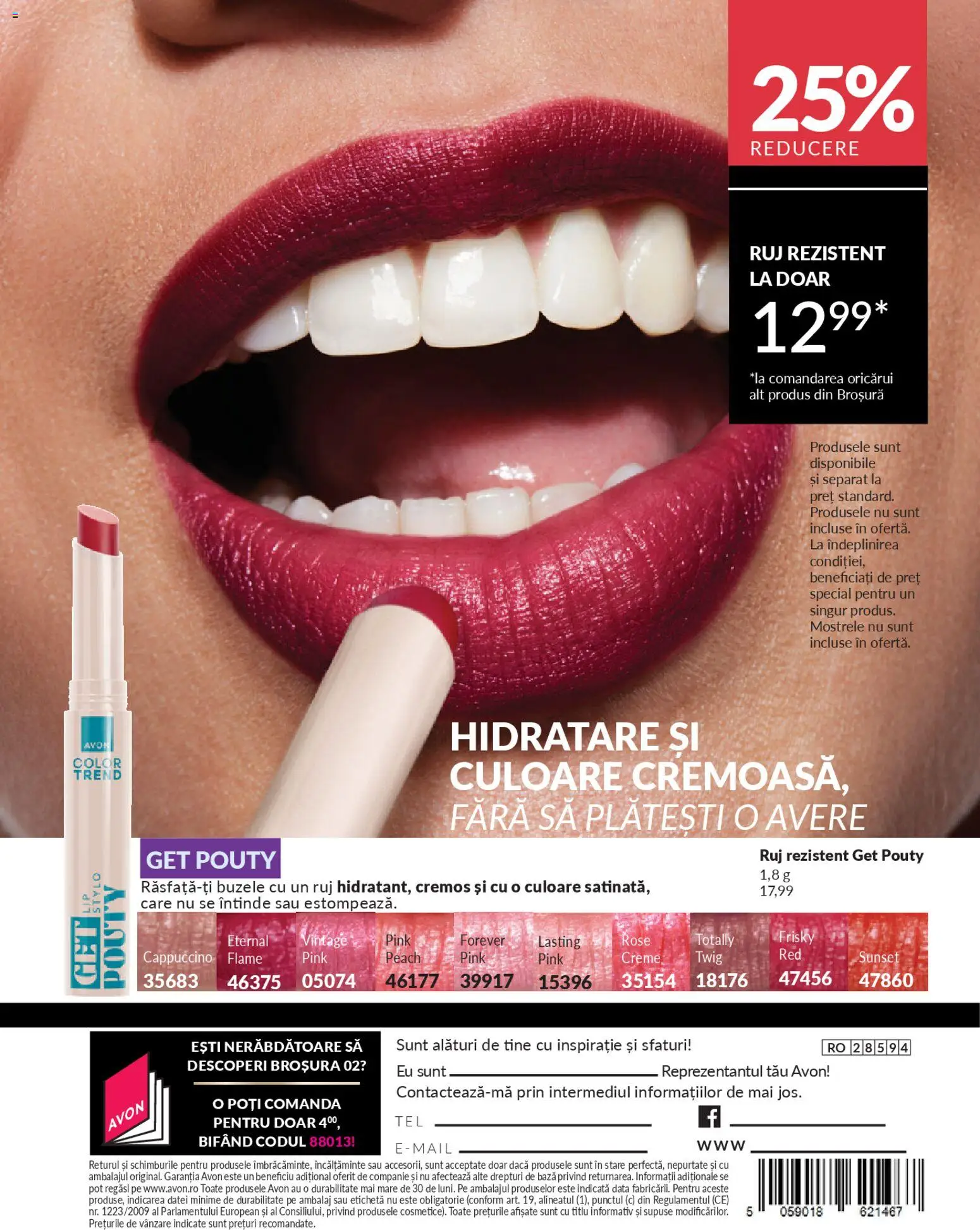 Catalog Avon 1 - 30 Ianuarie 2026 | Pagina 198 | Produse: Ruj, Bornoz takımı
