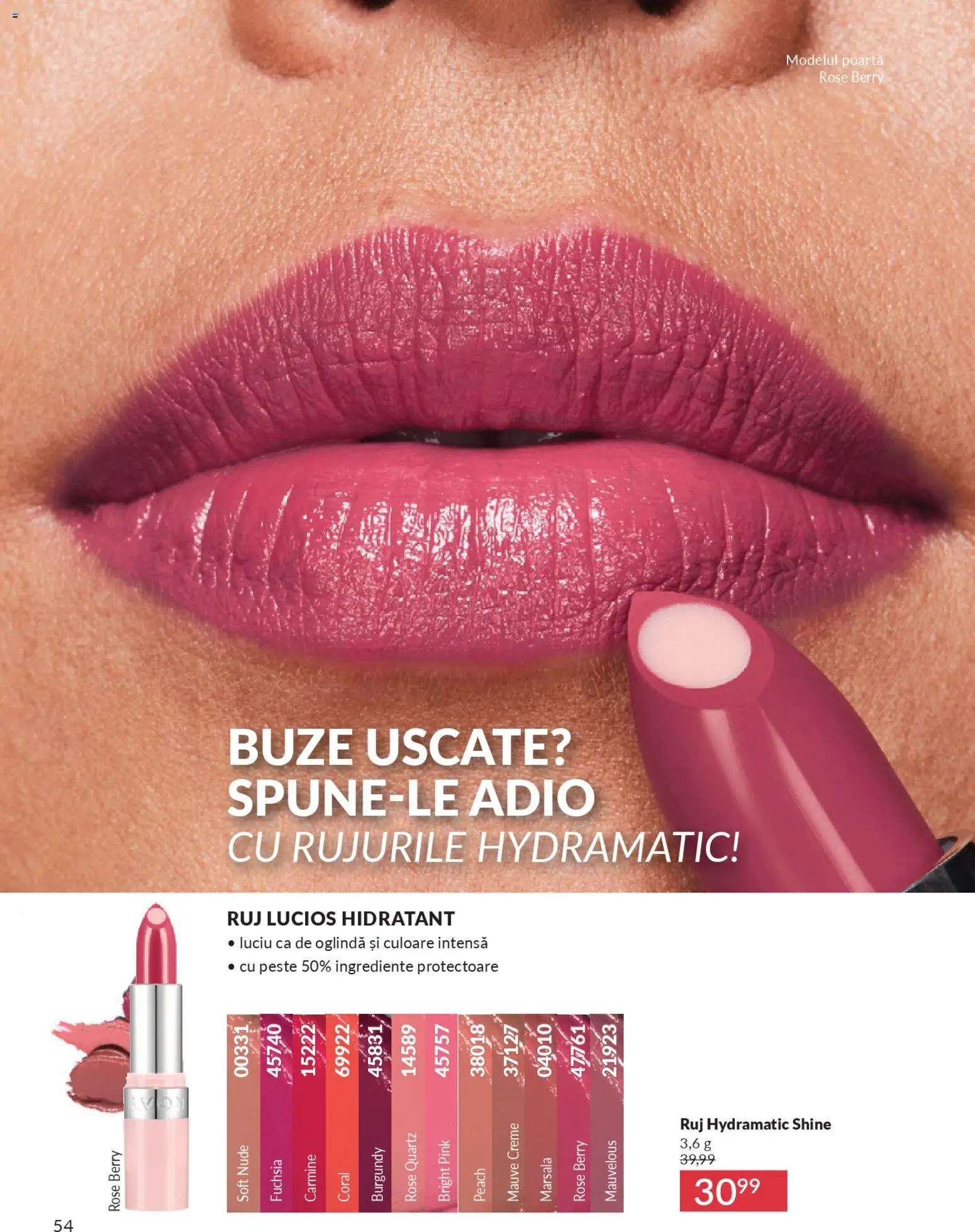 Catalog Avon 1 - 30 Ianuarie 2026 | Pagina 56 | Produse: Oglindă, Ruj, Pește