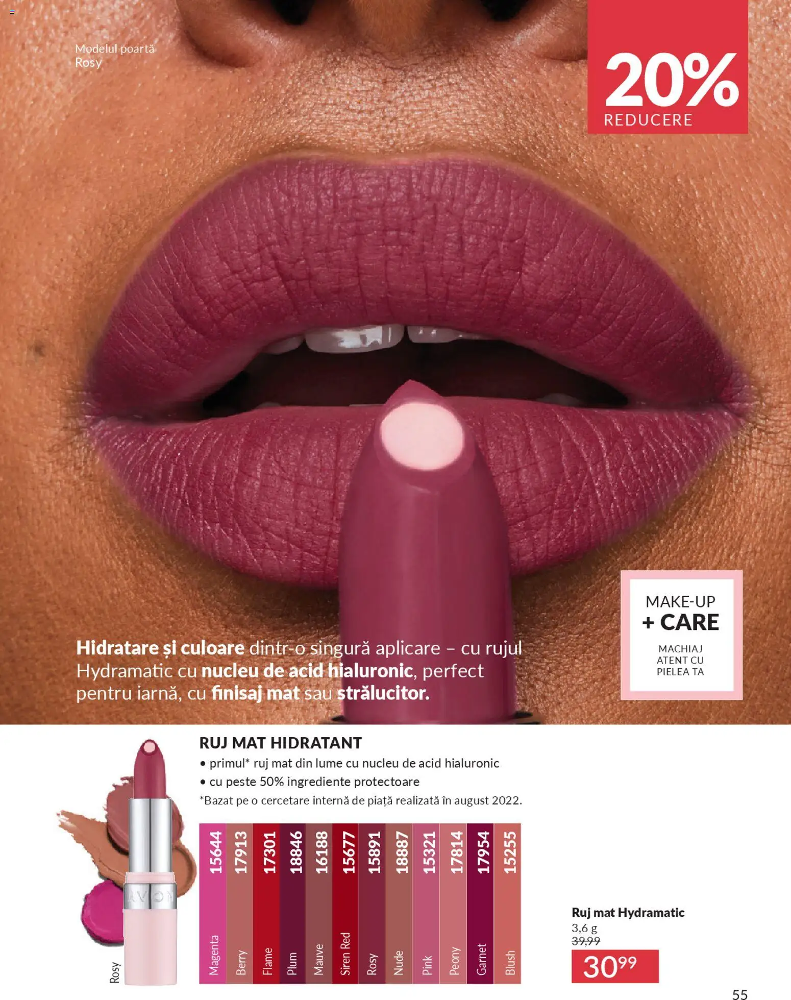 Catalog Avon 1 - 30 Ianuarie 2026 | Pagina 57 | Produse: Machiaj, Blush, Ruj, Pește