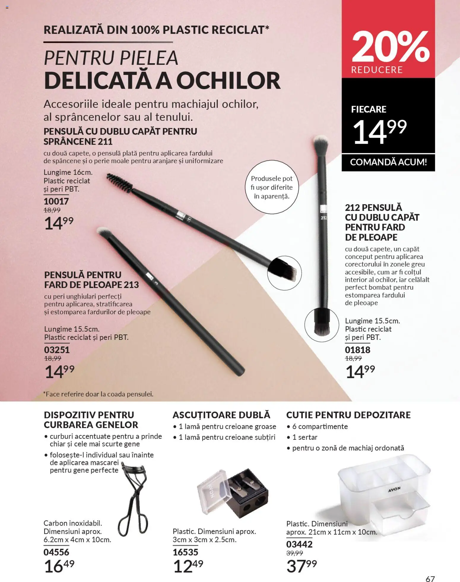 Catalog Avon 1 - 30 Ianuarie 2026 | Pagina 69 | Produse: Ascuțitoare, Cutie, Machiaj, Perie