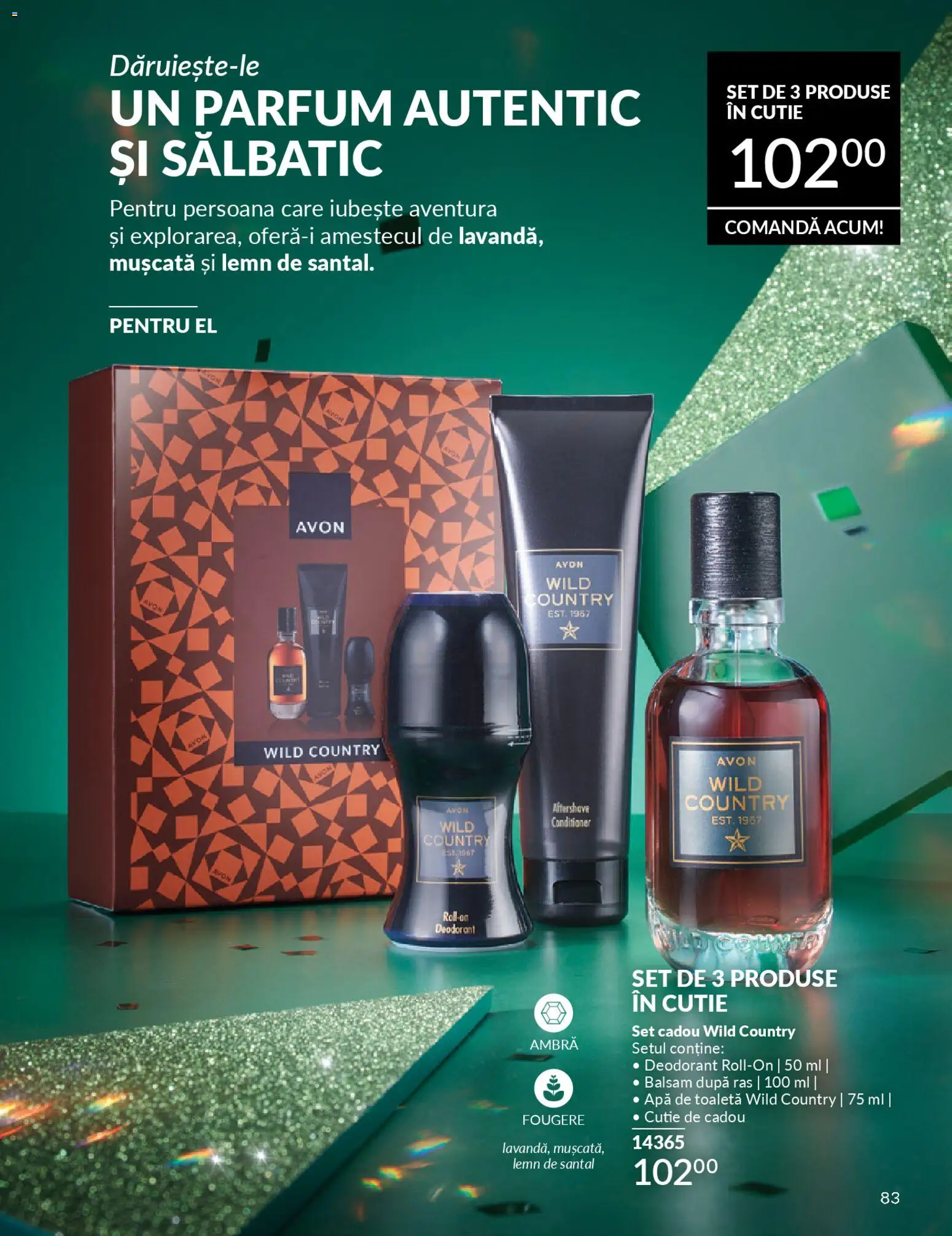 Catalog Avon 1 - 30 Ianuarie 2026 | Pagina 85 | Produse: Toaletă, Parfum, Deodorant, Apă