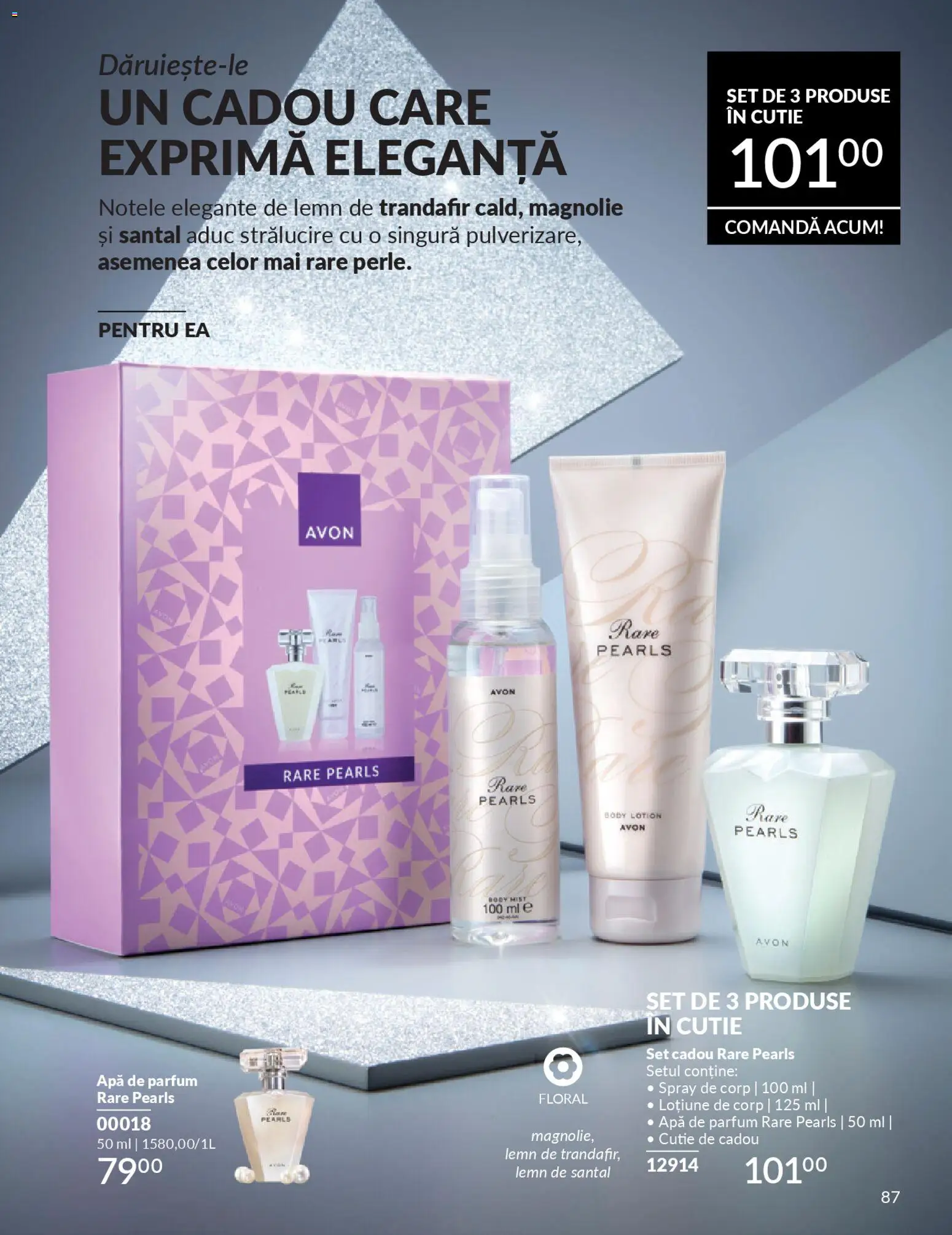 Catalog Avon 1 - 30 Ianuarie 2026 | Pagina 89 | Produse: Trandafir, Body, Cutie, Apă