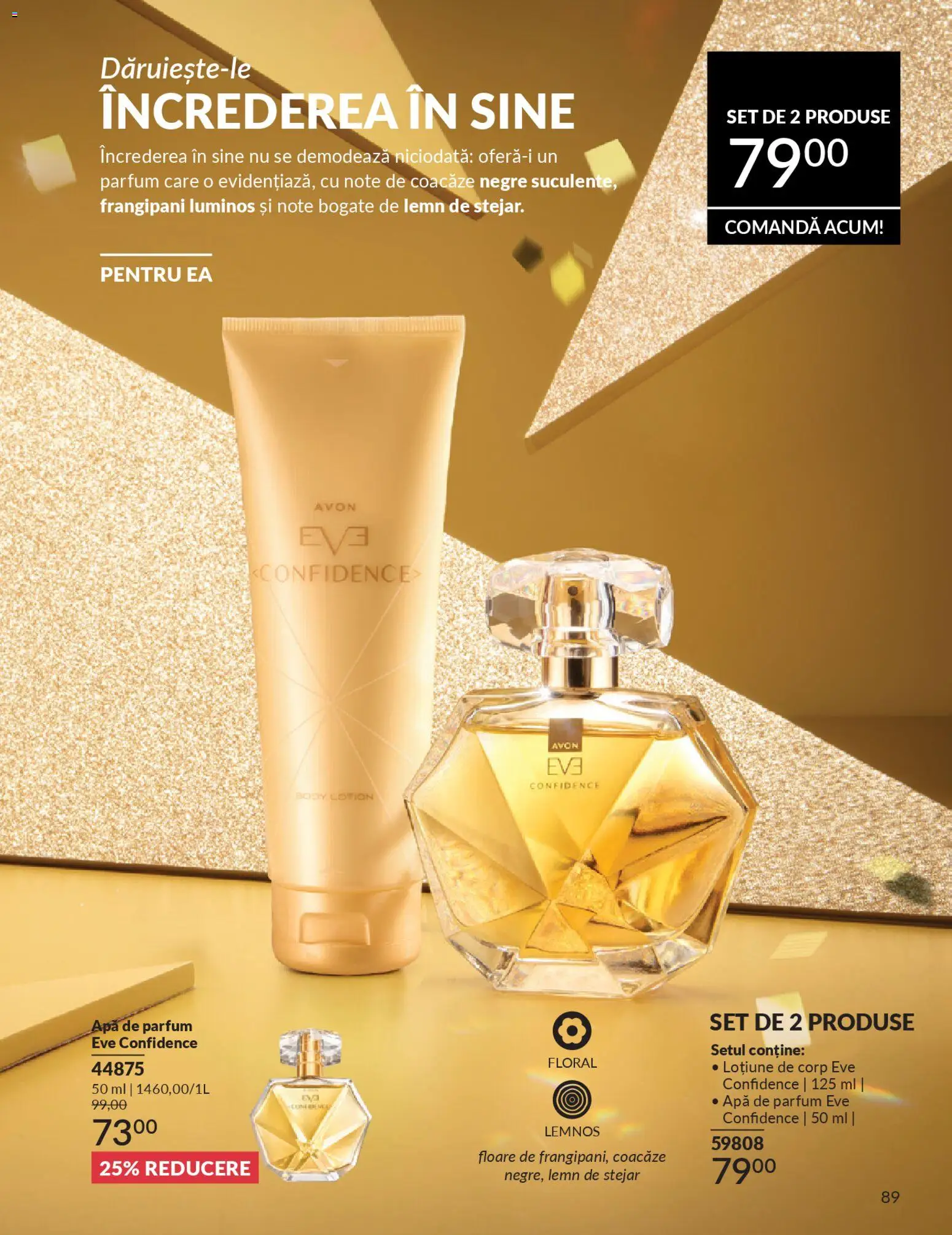 Catalog Avon 1 - 30 Ianuarie 2026 | Pagina 91 | Produse: Apă de parfum, Body, Parfum, Apă