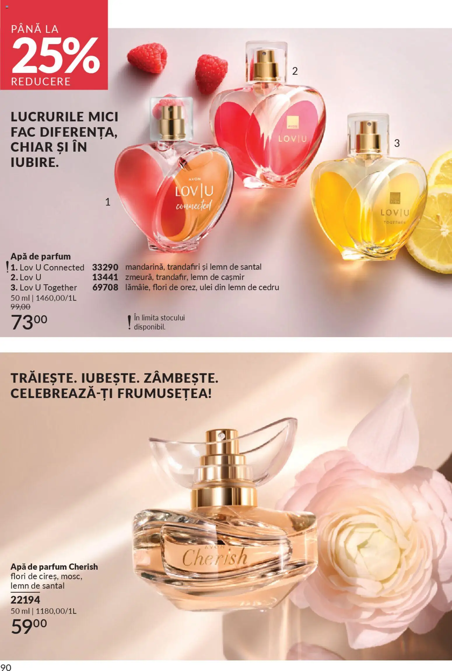 Catalog Avon 1 - 30 Ianuarie 2026 | Pagina 92 | Produse: Apă de parfum, Mici, Parfum, Apă