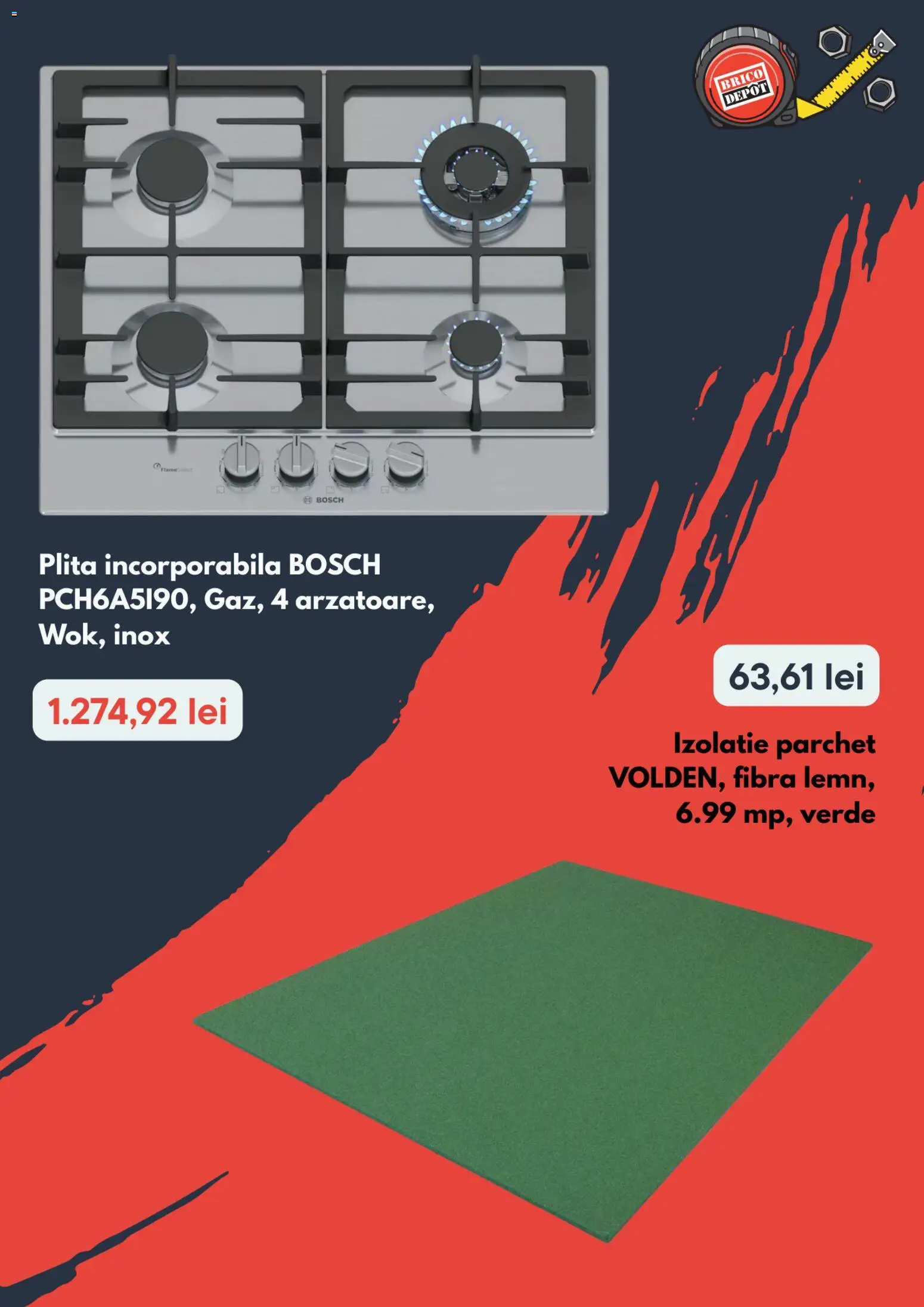Catalog Brico Depot 1 - 13 Ianuarie 2026 | Pagina 4 | Produse: Plită, Parchet