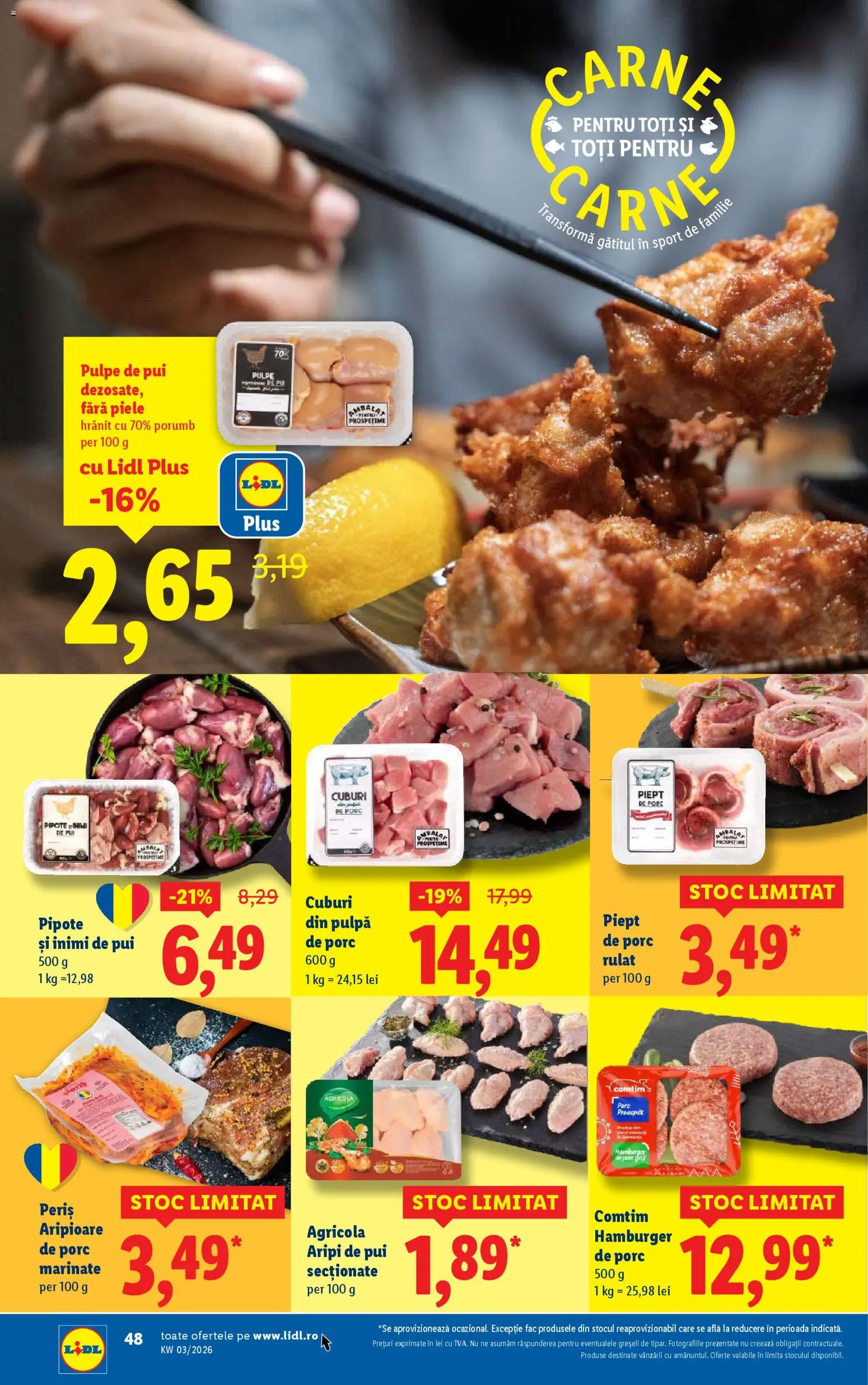Catalog LIDL 12 - 17 Ianuarie 2026 | Pagina 48 | Produse: Hacıyatmaz Kedi Oyuncağı, Porumb