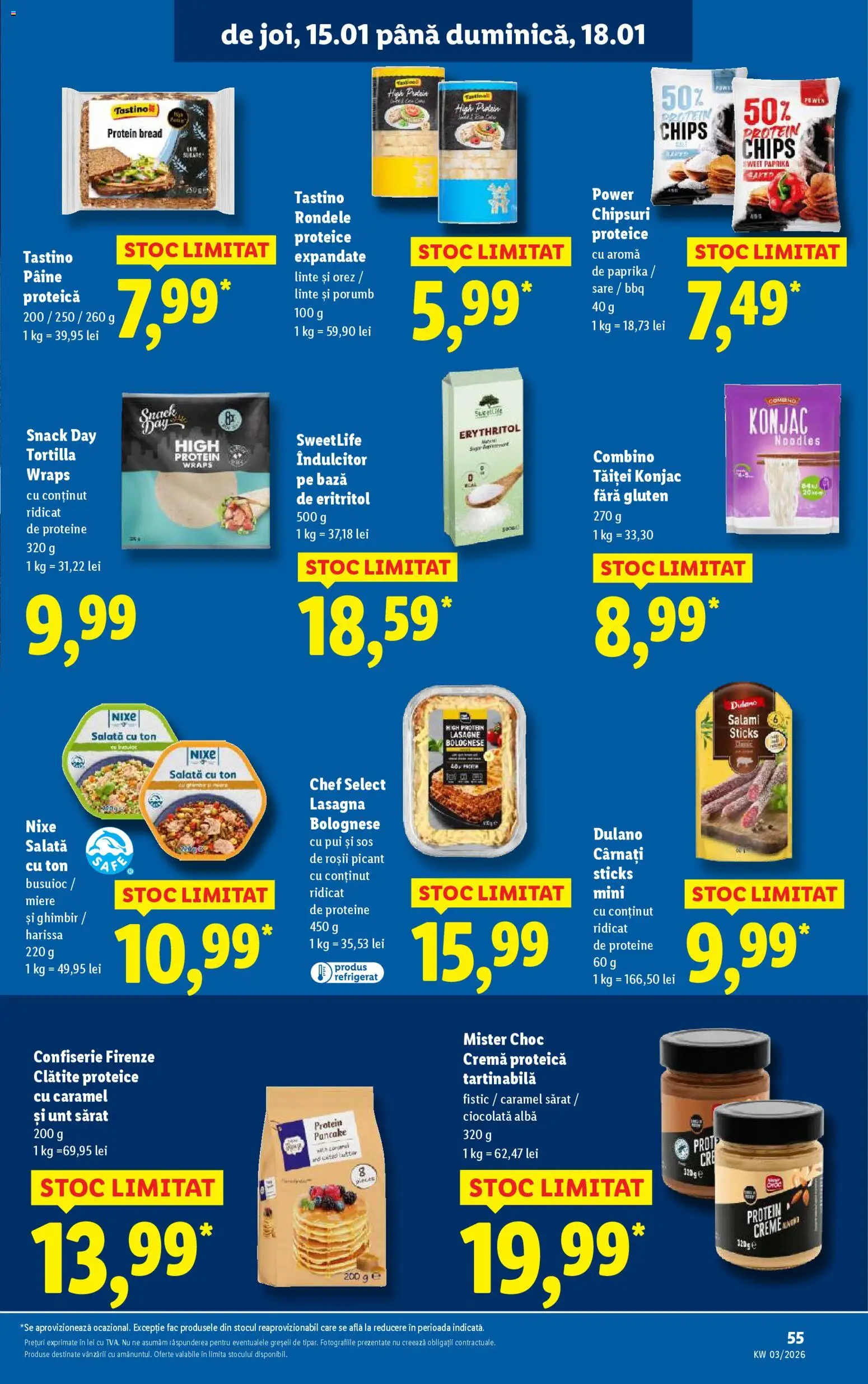 Catalog LIDL 12 - 17 Ianuarie 2026 | Pagina 55 | Produse: Masaüstü kılıfı, Brokoli, Unt, Cremă