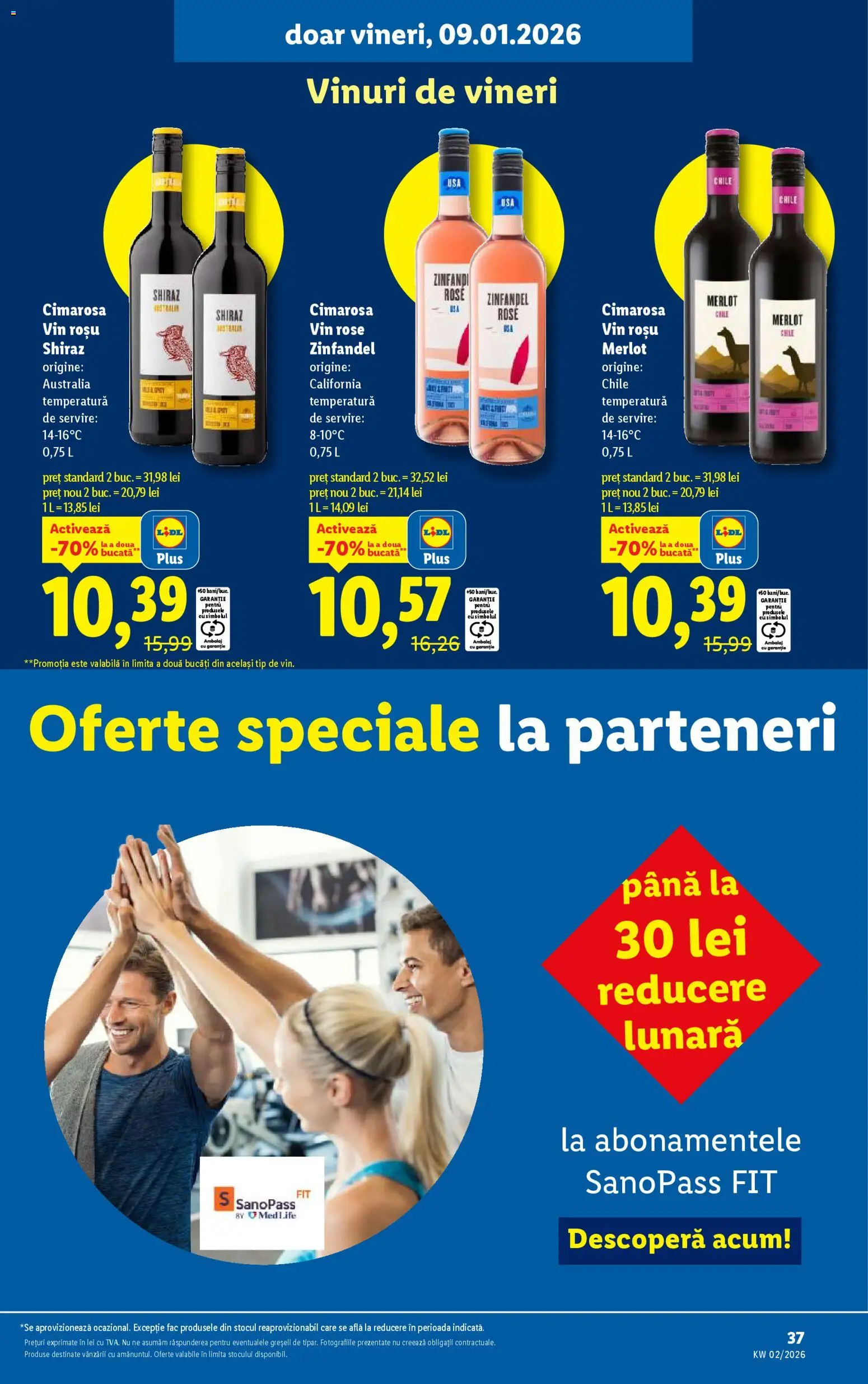 Catalog LIDL 5 - 10 Ianuarie 2026 | Pagina 37 | Produse: Vin