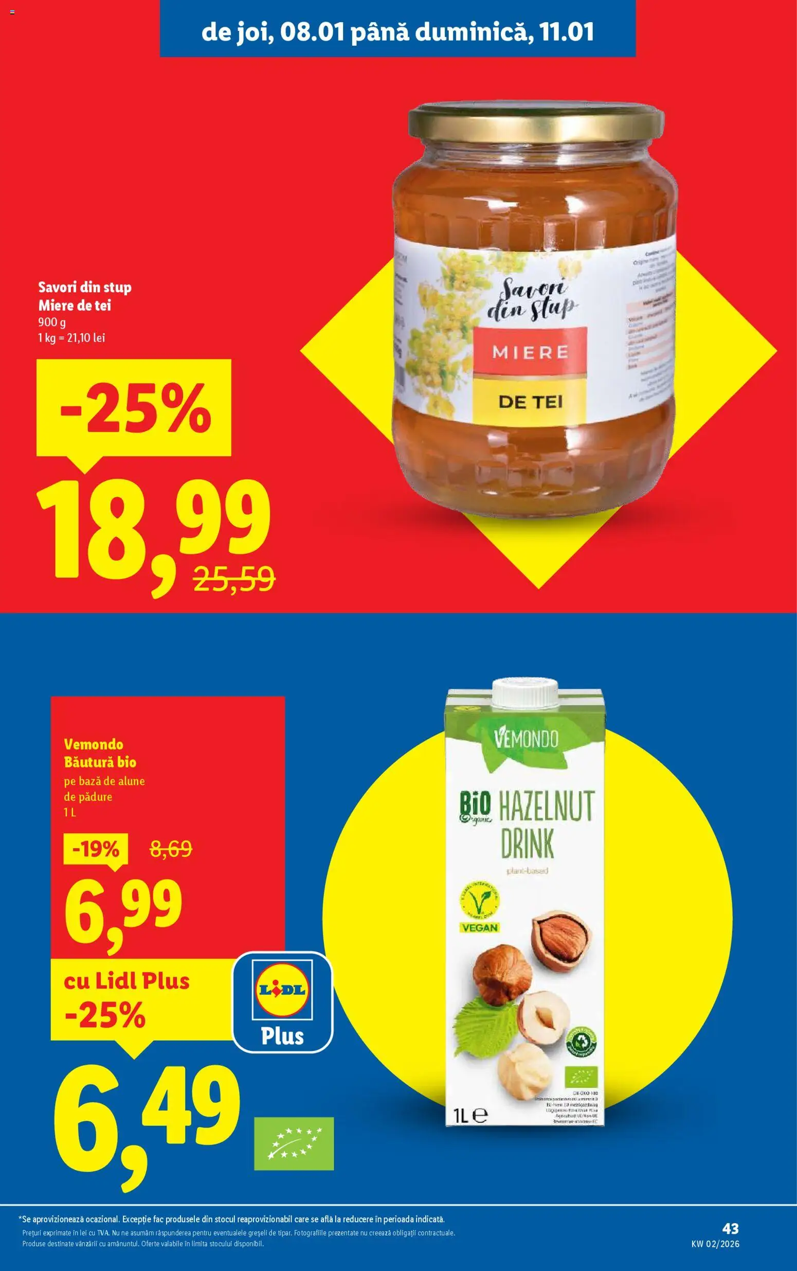 Catalog LIDL 5 - 10 Ianuarie 2026 | Pagina 43 | Produse: Şerit ödül, Alune