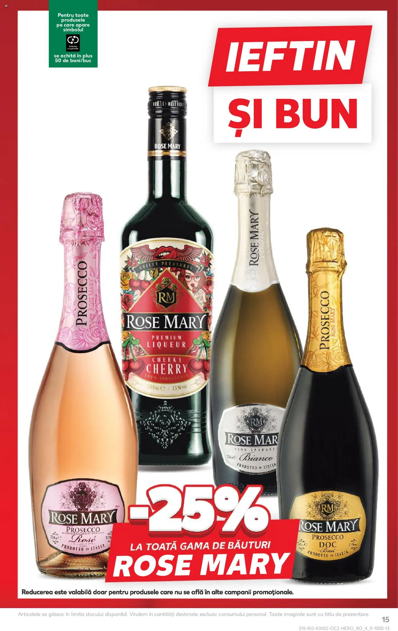 Catalog Kaufland 7 - 12 Ianuarie 2026 | Pagina 15 | Produse: Prosecco