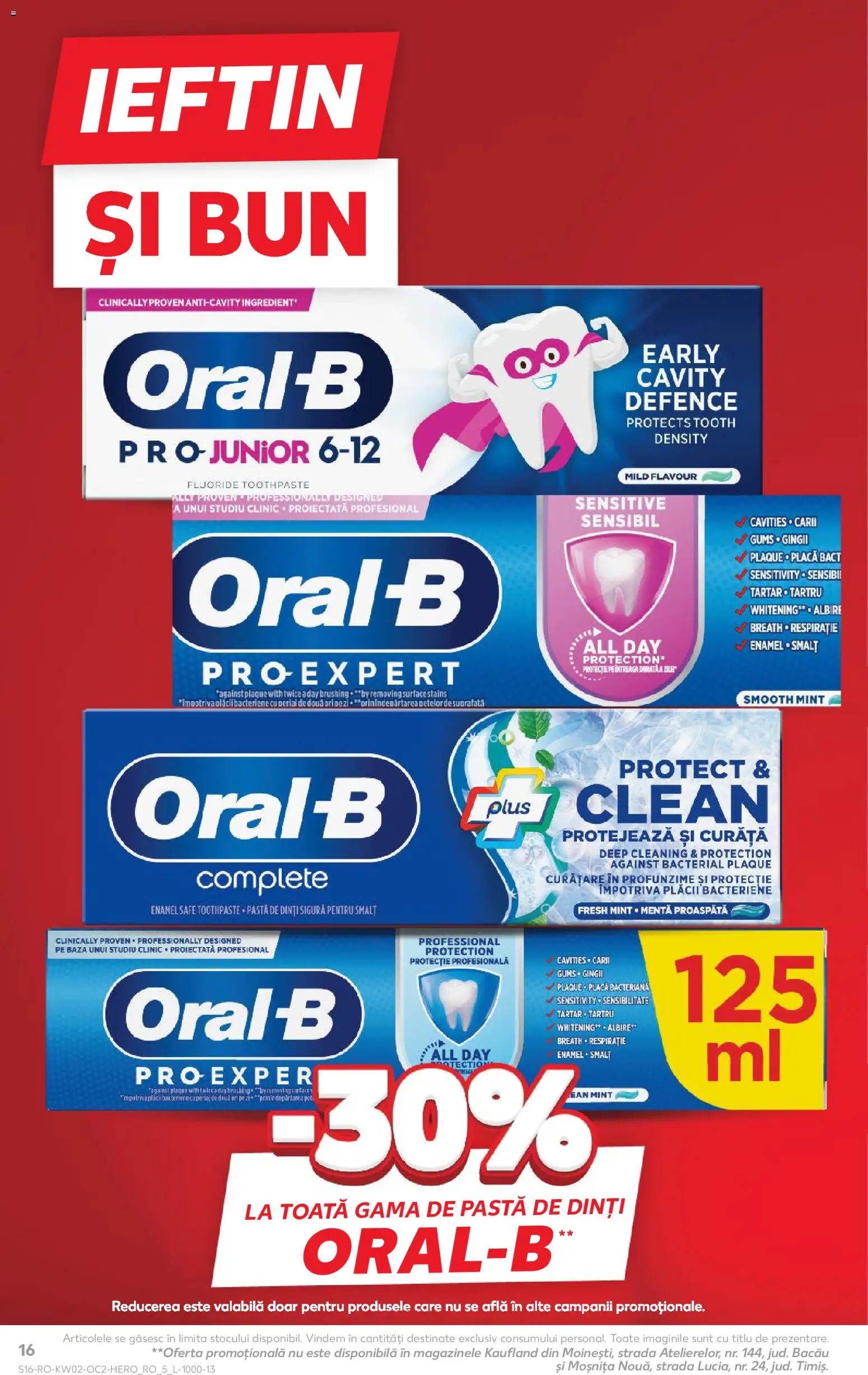 Catalog Kaufland 7 - 12 Ianuarie 2026 | Pagina 16 | Produse: Pomelo, Pastă de dinți