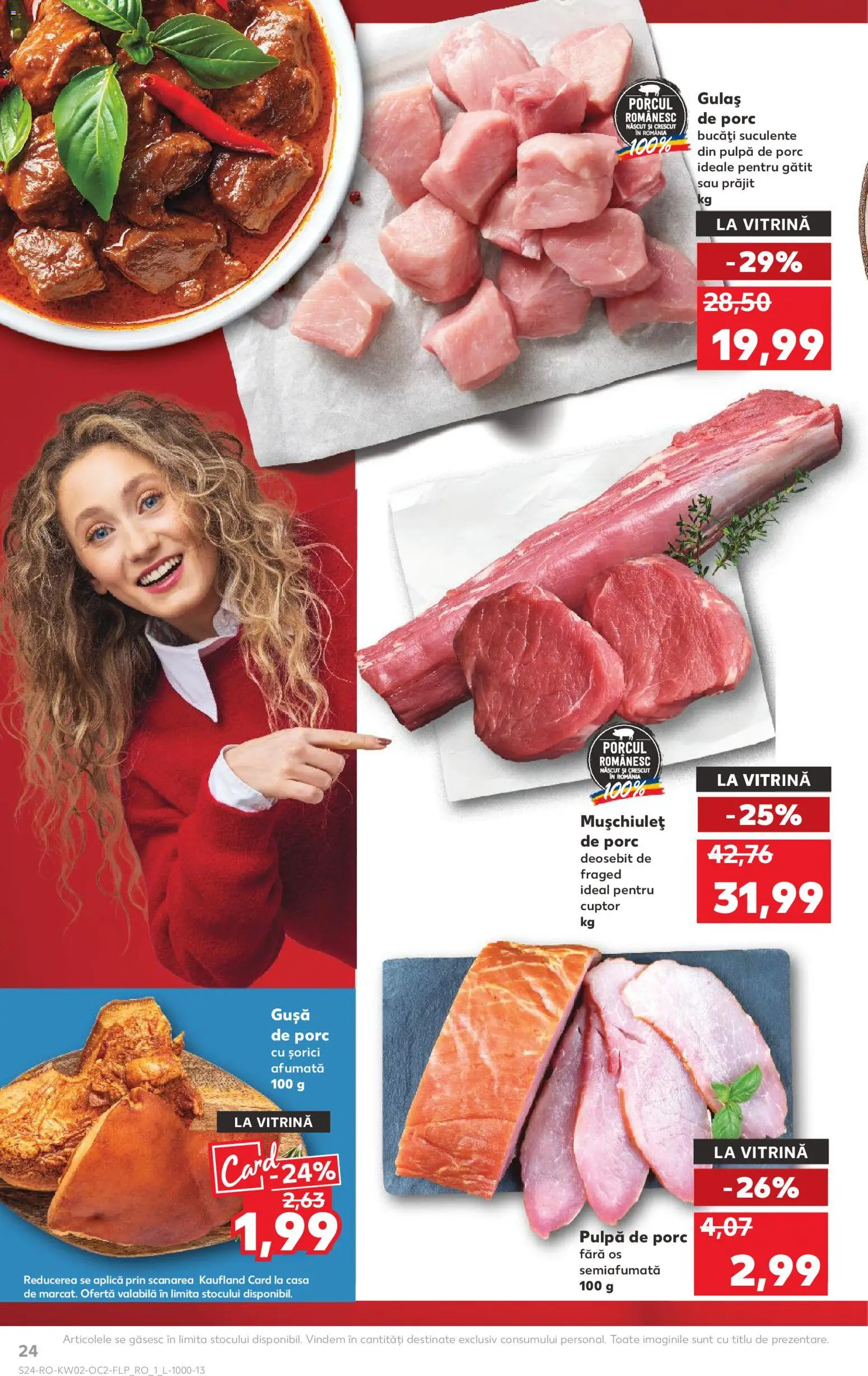 Catalog Kaufland 7 - 12 Ianuarie 2026 | Pagina 24 | Produse: Cuptor, Vitrină, Gulaș