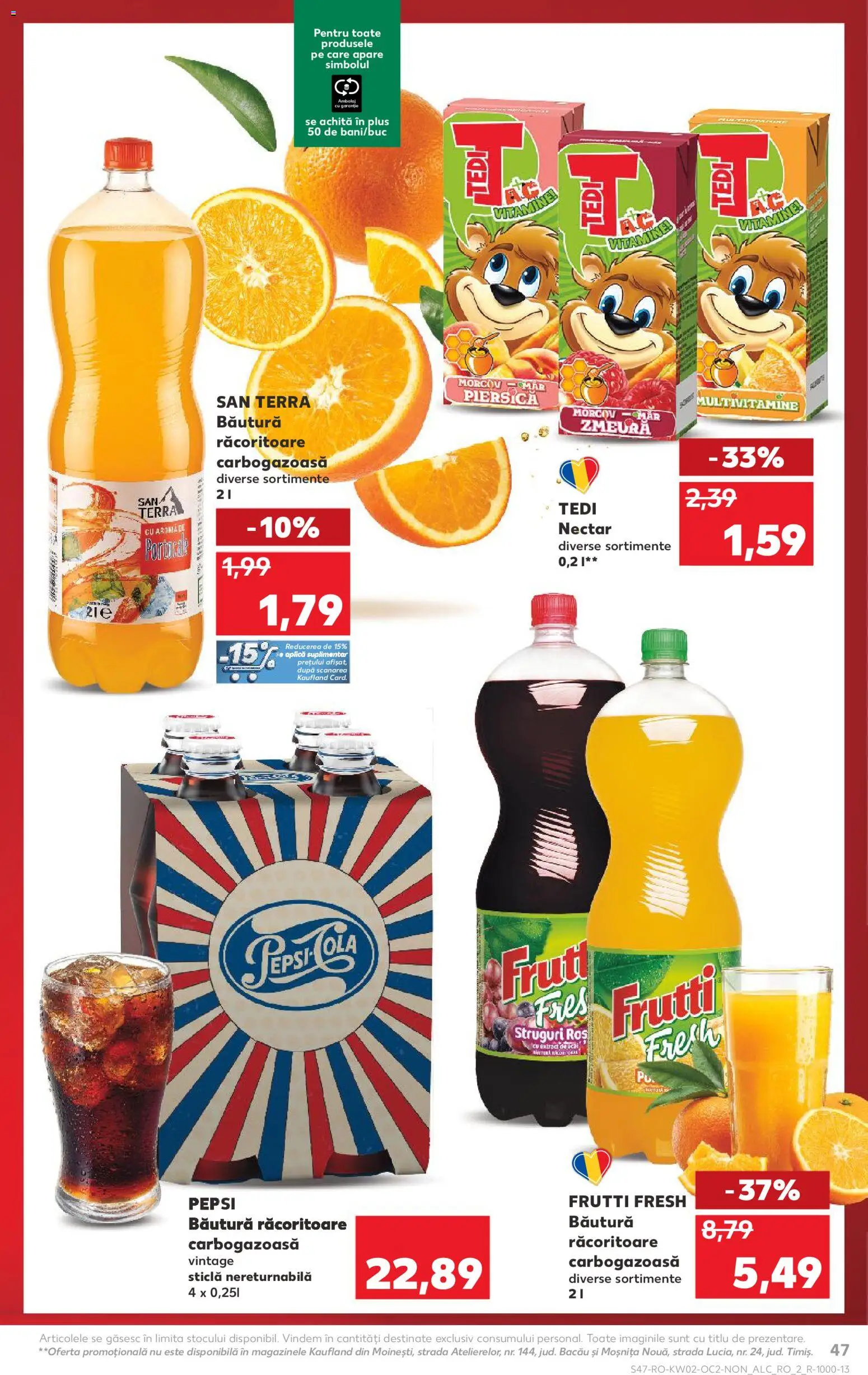 Catalog Kaufland 7 - 12 Ianuarie 2026 | Pagina 47 | Produse: Piersică, Struguri, Zmeură, Matériel de Street Workout
