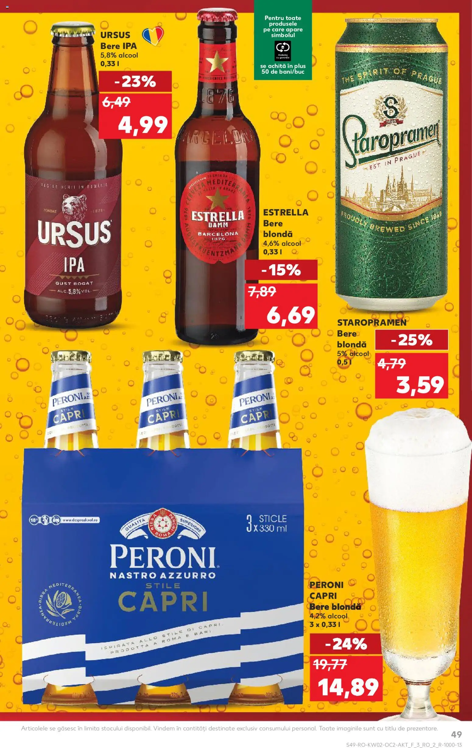 Catalog Kaufland 7 - 12 Ianuarie 2026 | Pagina 49 | Produse: Bere