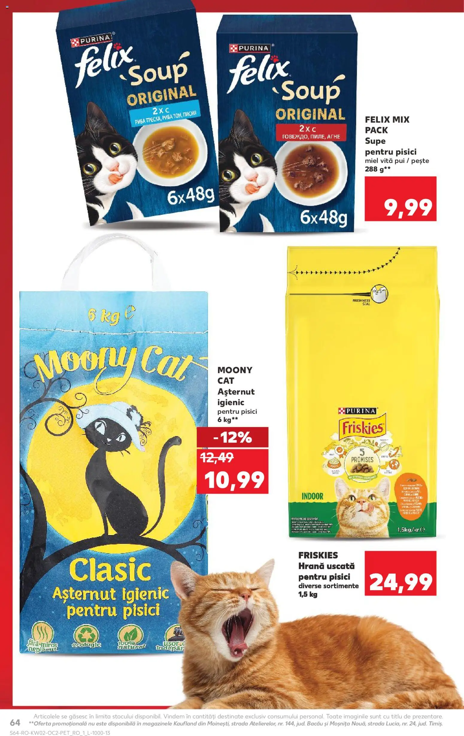 Catalog Kaufland 7 - 12 Ianuarie 2026 | Pagina 64 | Produse: Hacıyatmaz Kedi Oyuncağı, Pește