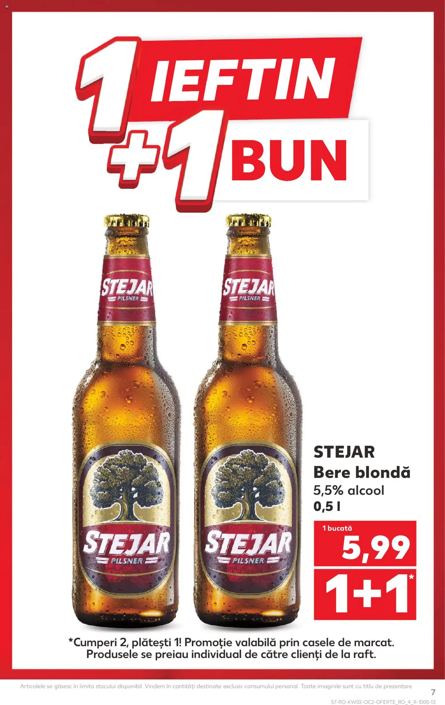 Catalog Kaufland 7 - 12 Ianuarie 2026 | Pagina 7 | Produse: Bere