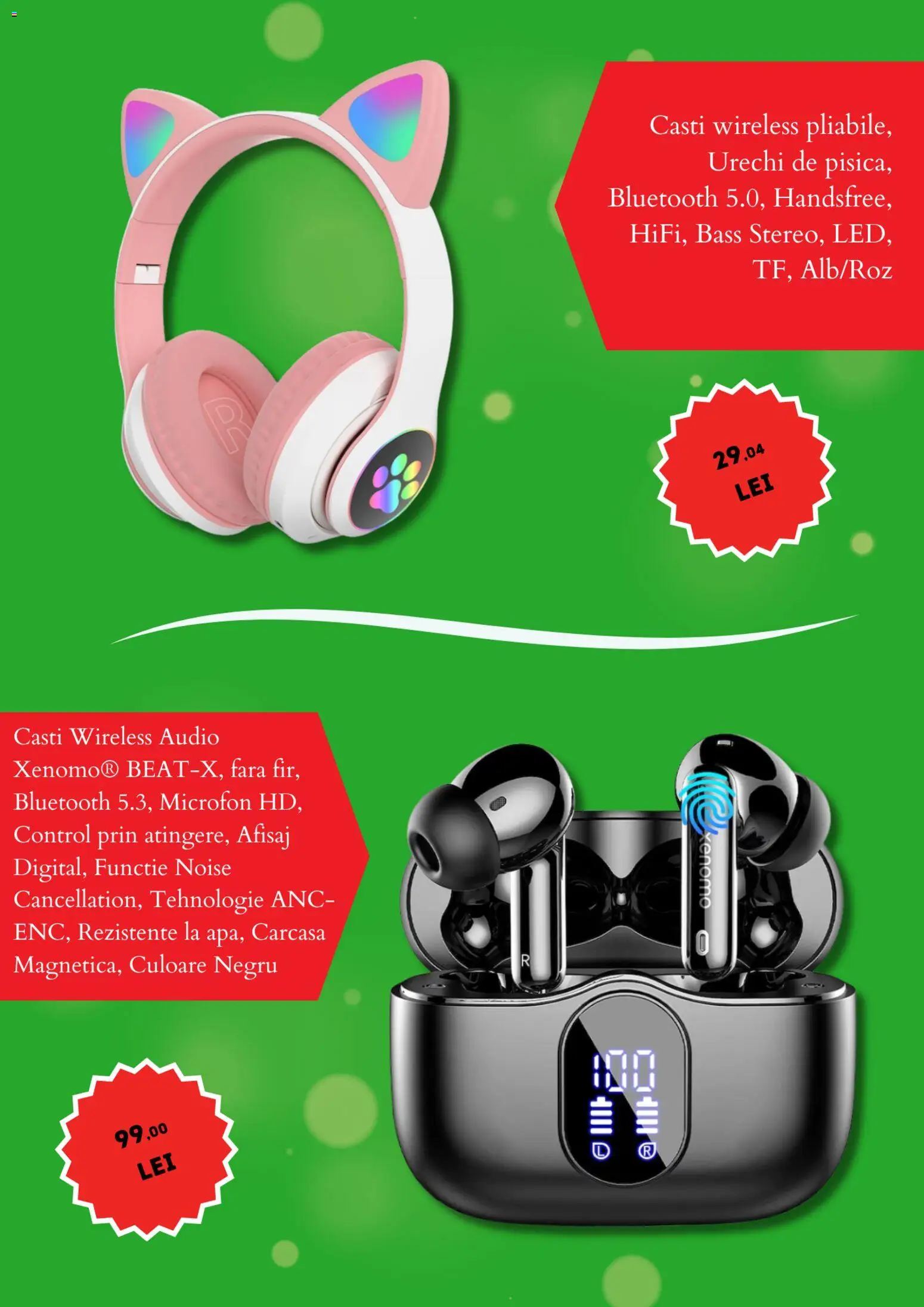 Catalog eMag 31 Decembrie 2025 - 10 Ianuarie 2026 | Pagina 4 | Produse: Audio, Căști, Microfon, Carcasă