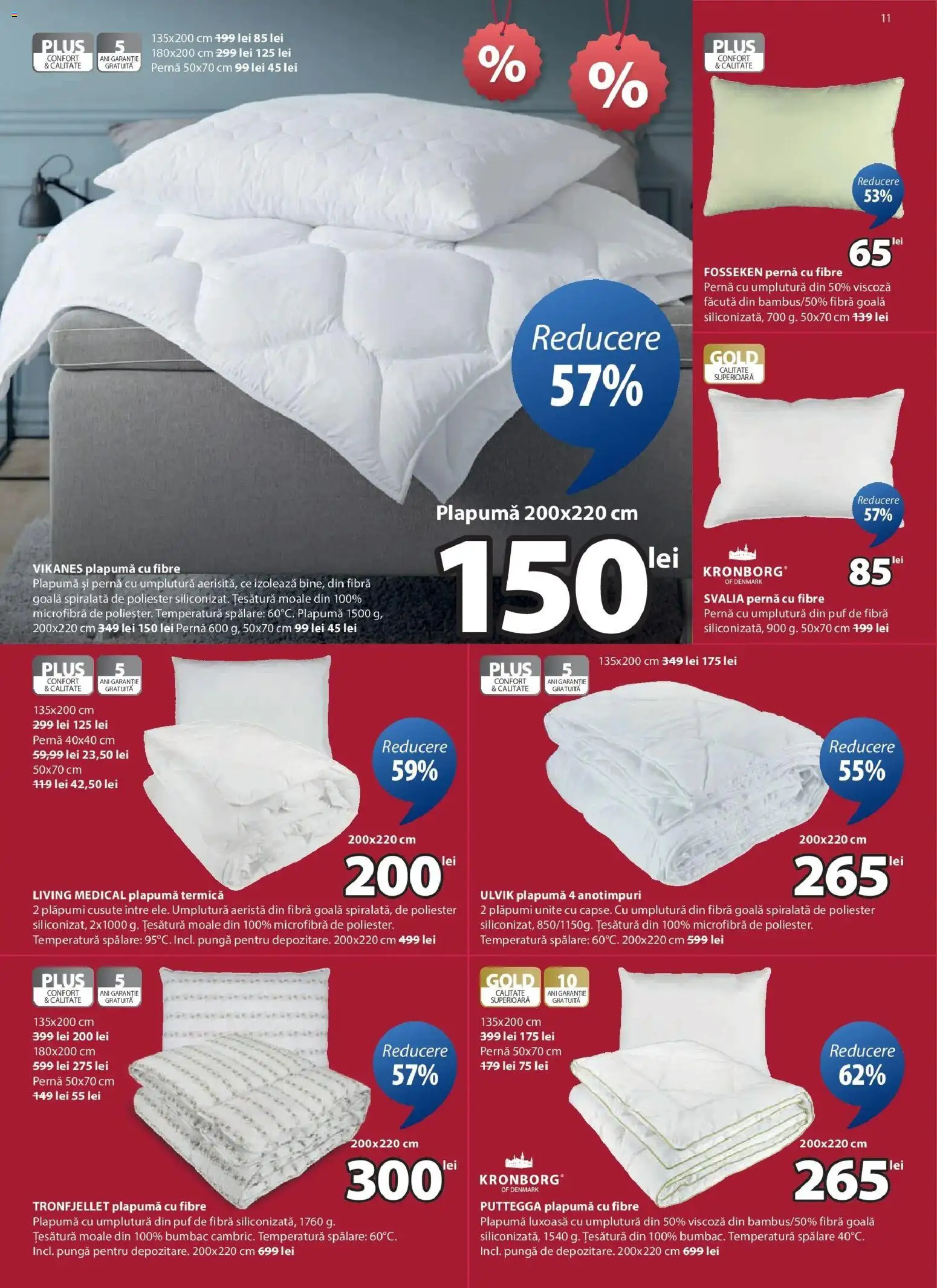 Catalog JYSK 1 - 22 Ianuarie 2026 | Pagina 11 | Produse: Pungă, Pernă, Plapumă