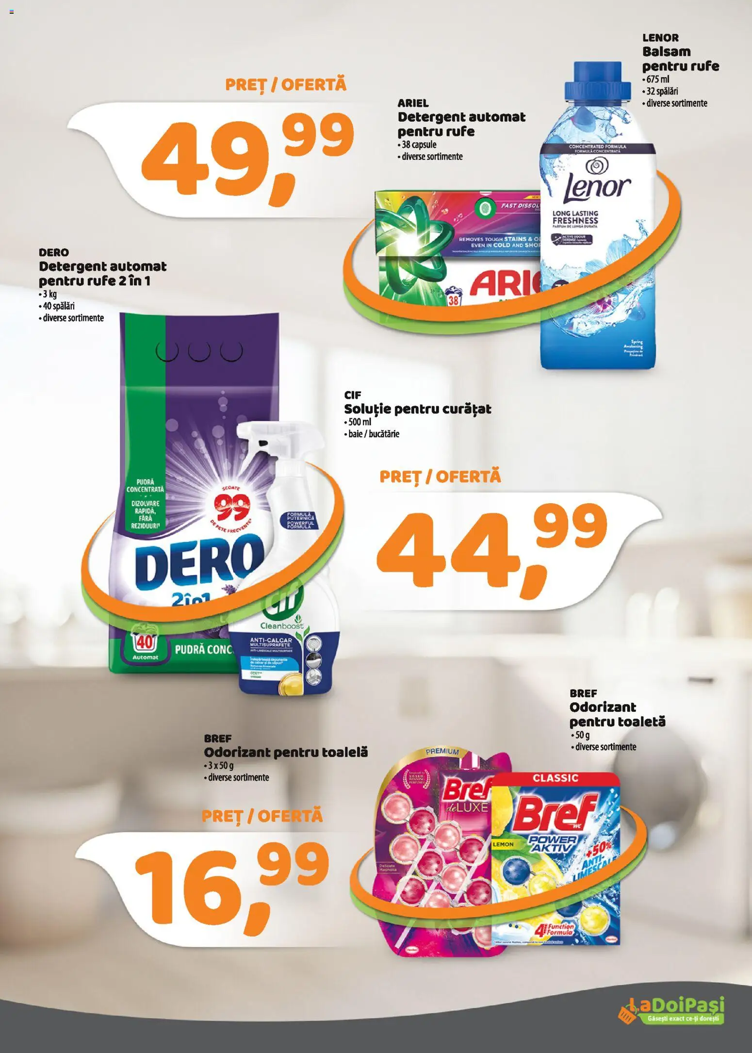 Catalog La Doi Pași 8 - 30 Ianuarie 2026 | Pagina 12 | Produse: Kedi Ödül Oyuncakları, Bucătărie, Pudră, Balsam