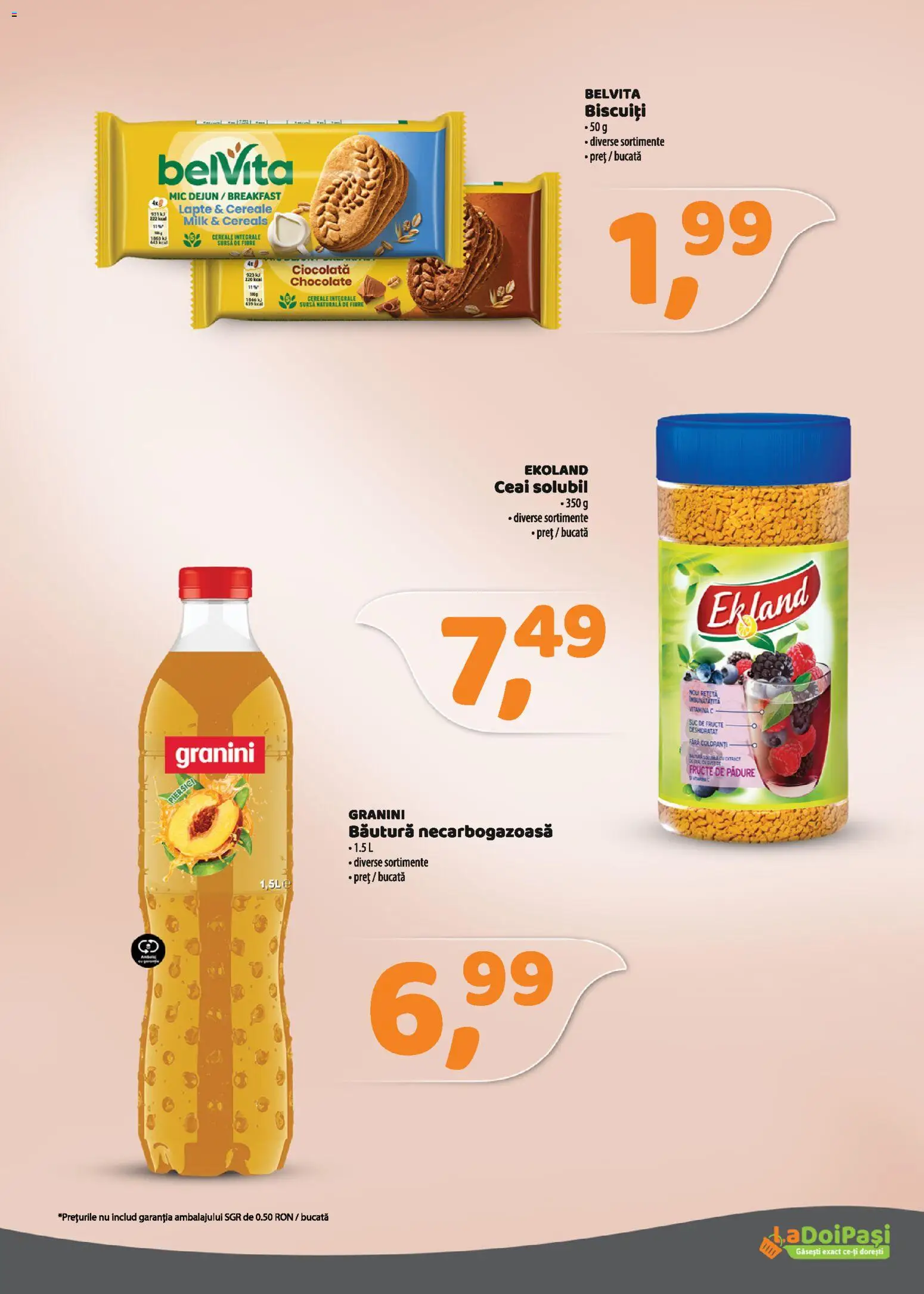 Catalog La Doi Pași 8 - 30 Ianuarie 2026 | Pagina 6 | Produse: Lapte, Ciocolată, Ceai, Cereale