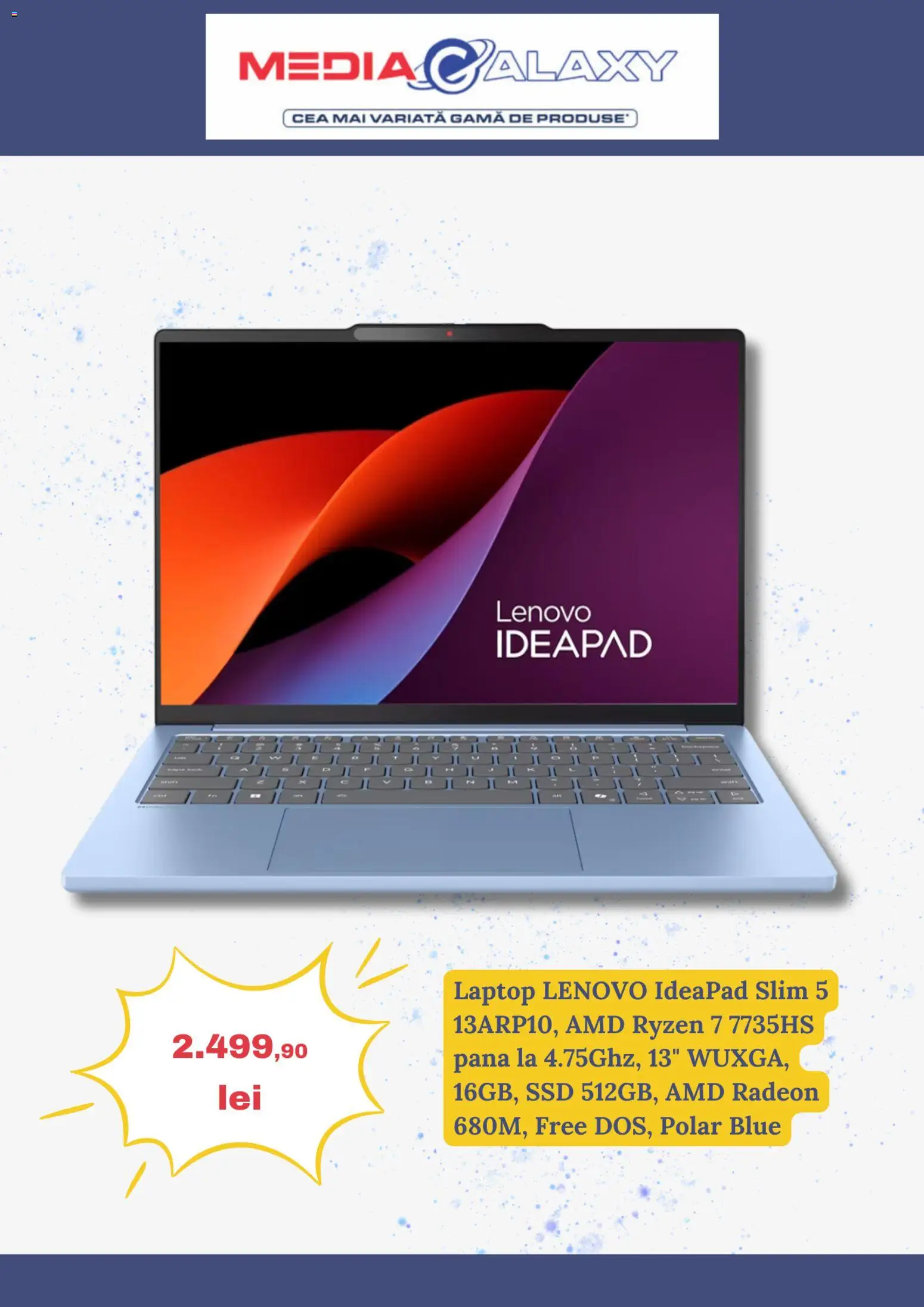 Catalog Media Galaxy 1 - 6 Ianuarie 2026 | Pagina 3 | Produse: Laptop