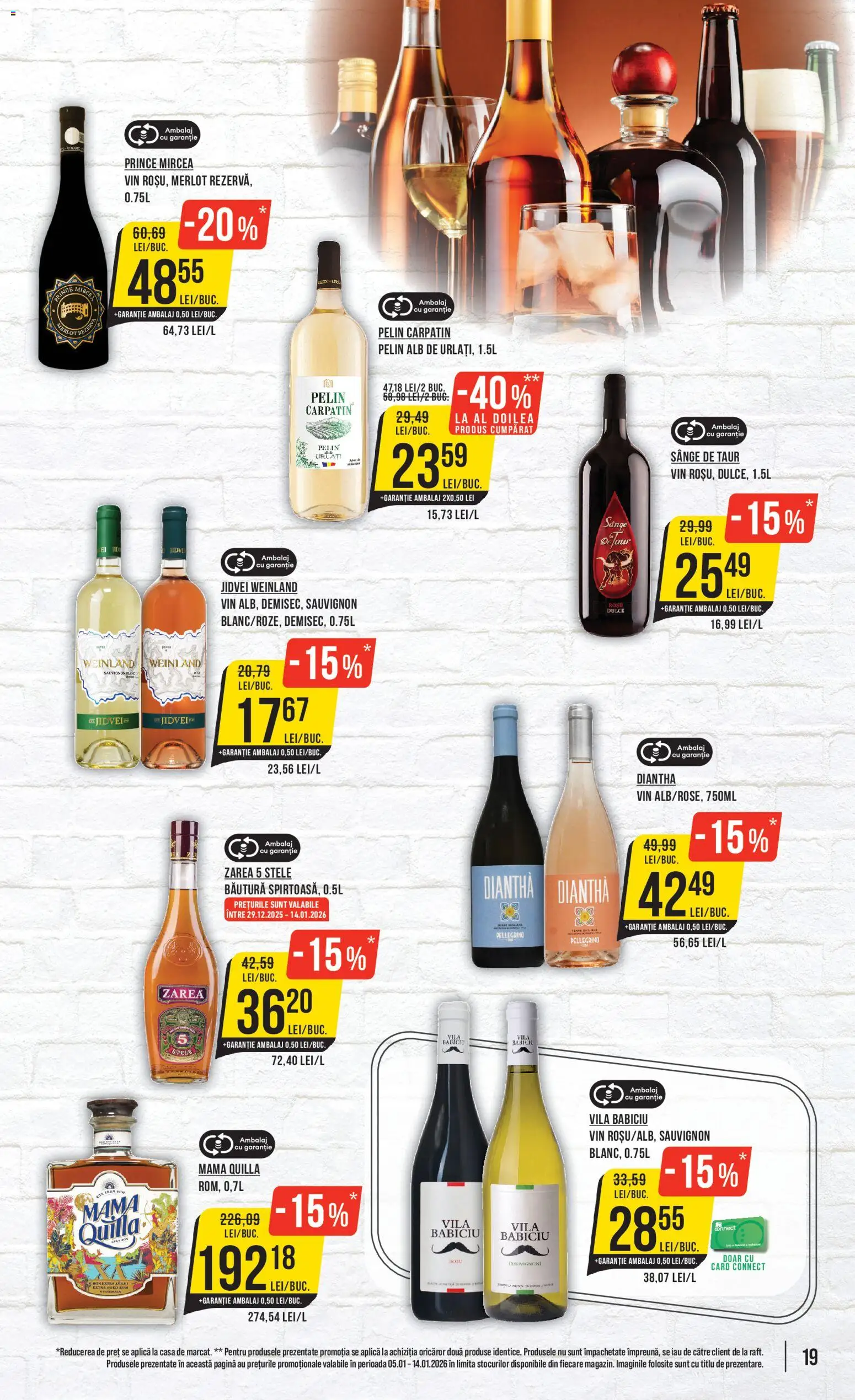 Catalog Mega Image 5 - 13 Ianuarie 2026 | Pagina 19 | Produse: Șal, Vin