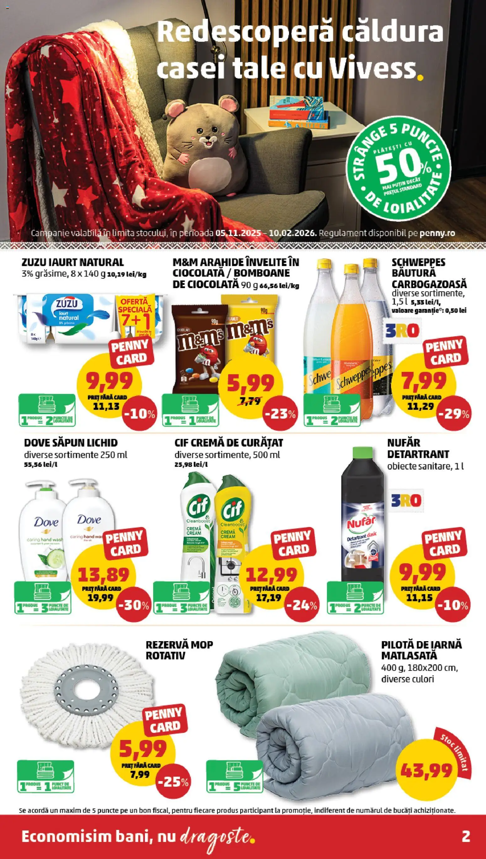 Catalog PENNY Market 7 - 12 Ianuarie 2026 | Pagina 2 | Produse: Mop, Săpun, Bomboane, Săpun lichid