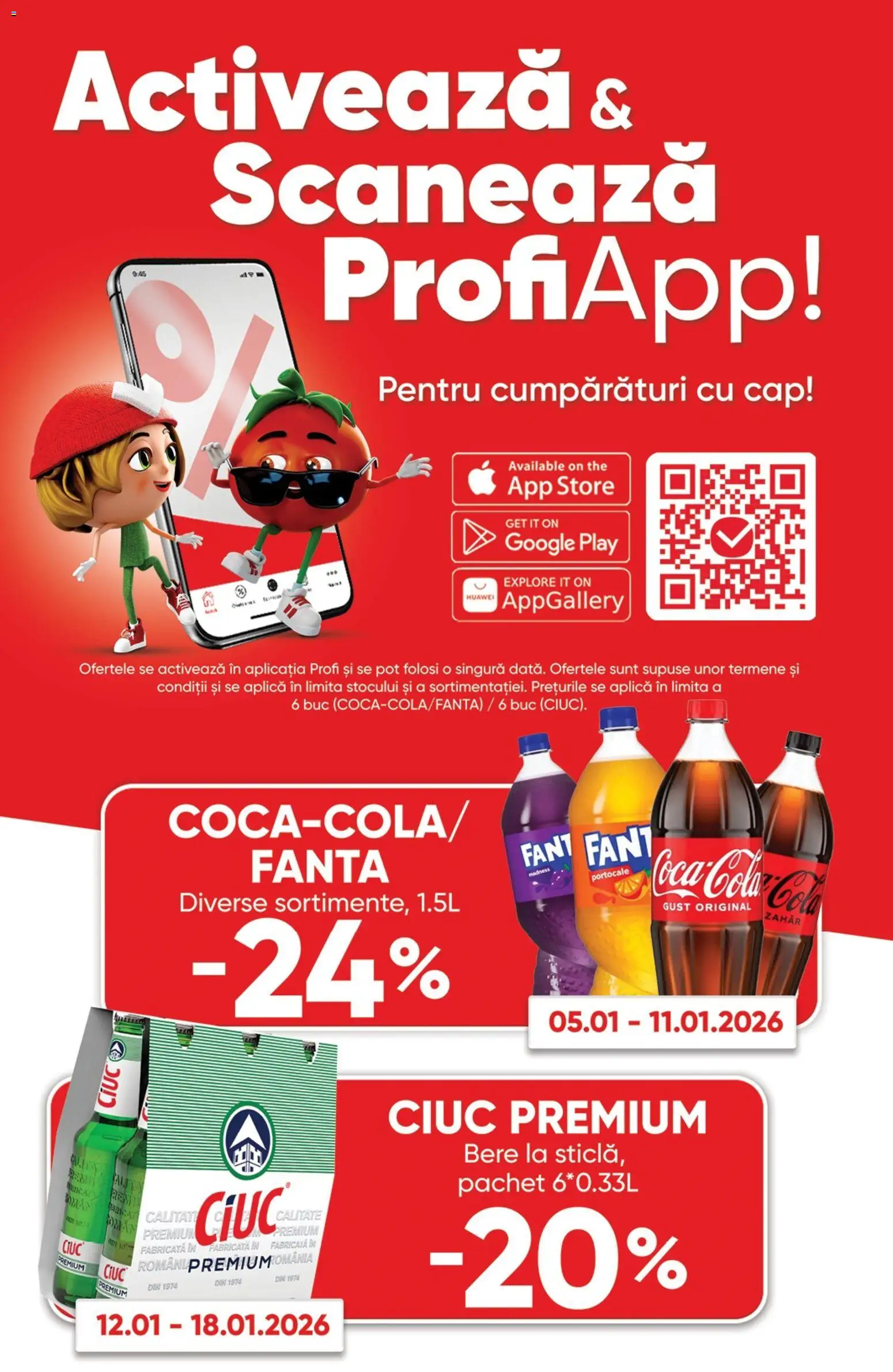 Catalog Profi 7 - 19 Ianuarie 2026 | Pagina 14 | Produse: Amerikan servis, Bere, Portocale, Zahăr